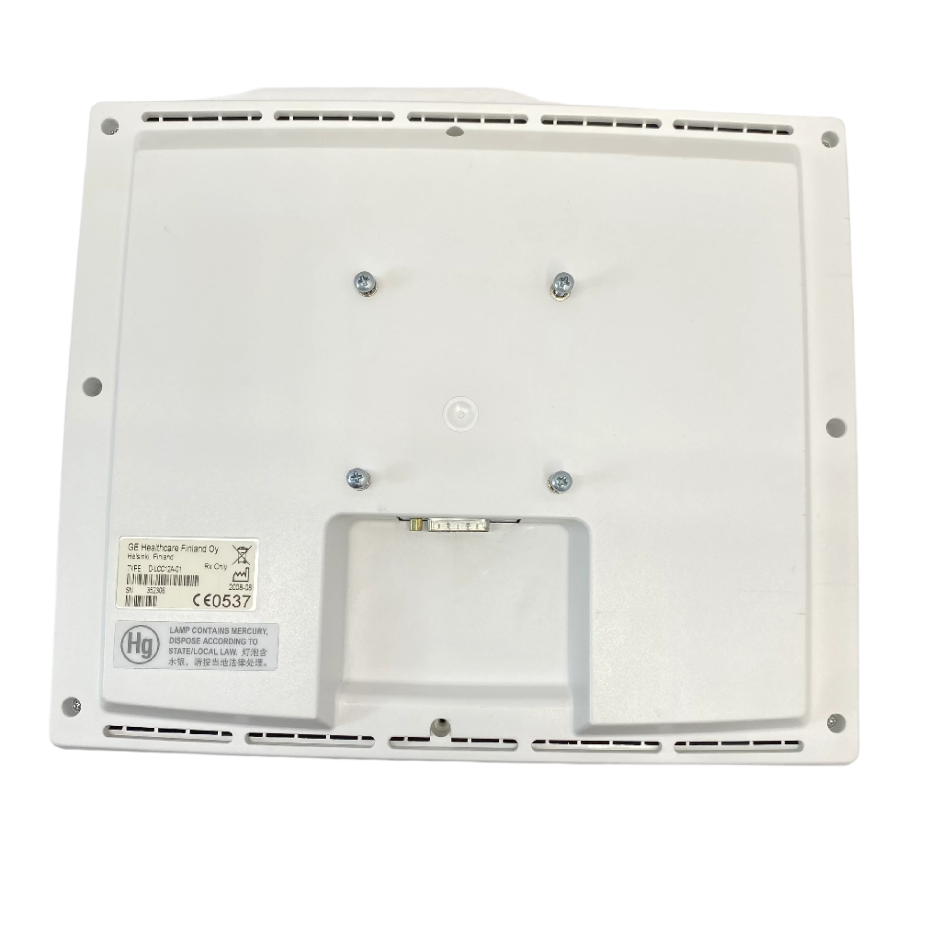 GE Datex-Ohmeda D-LCC12A-01 12" LCD Display - Anesthesia Monitor Component