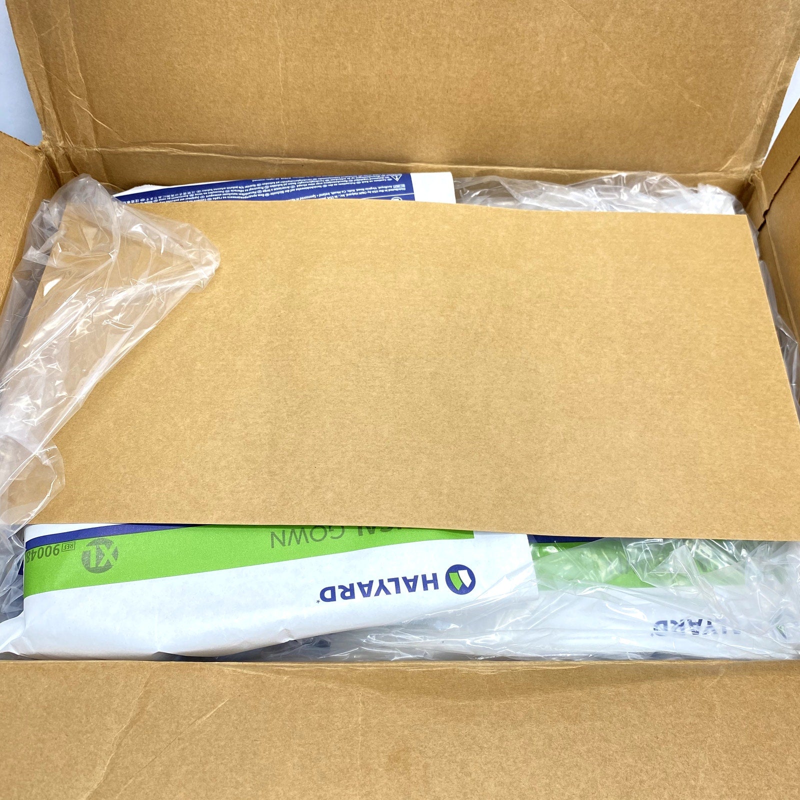 Halyard # 90048 07 Extra Large Surgical Gowns Evolution Blue, Box of 32 - New