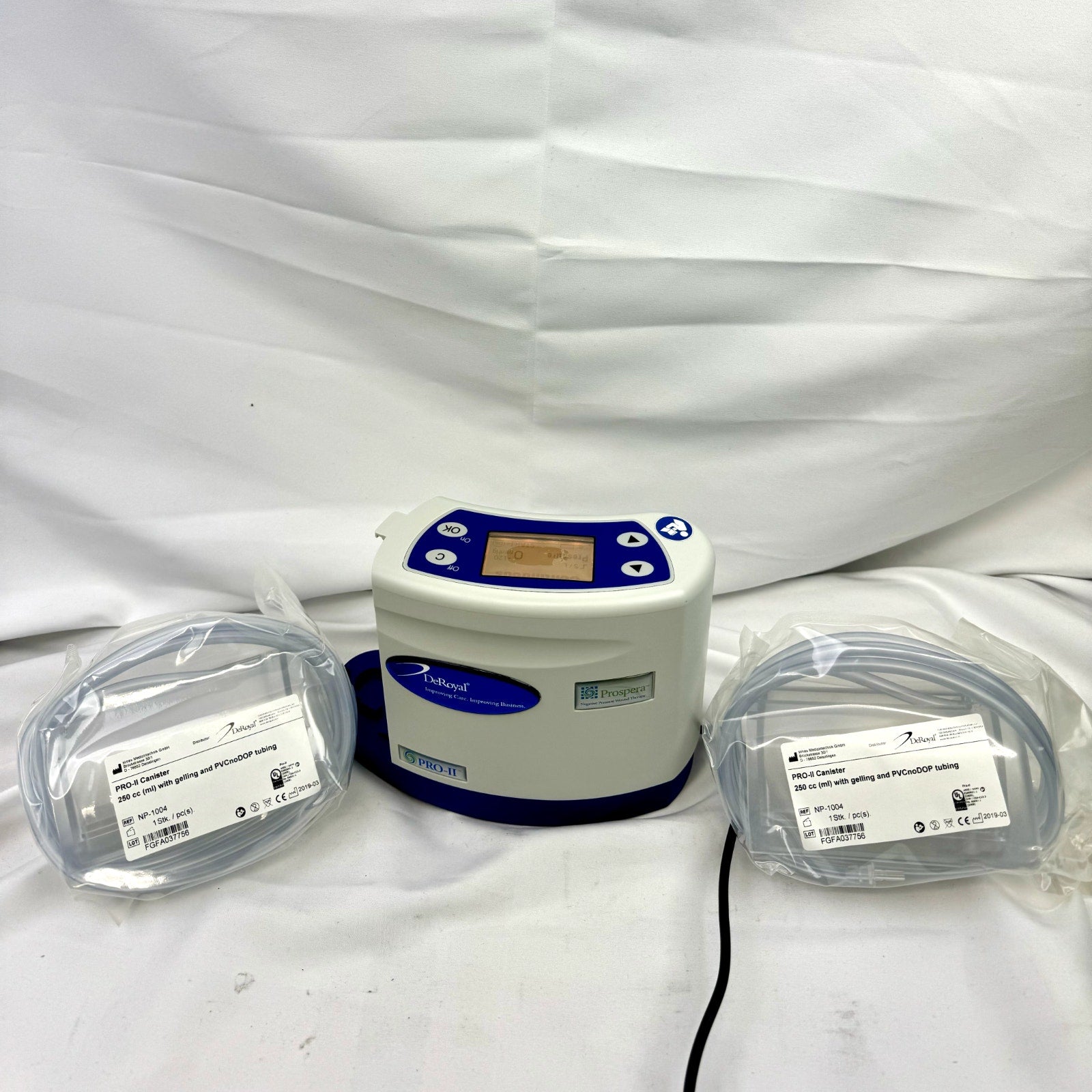 New Prospera 2 DeRoyal NP-2000 Negative Pressure Wound Therapy - Aspiration Pump