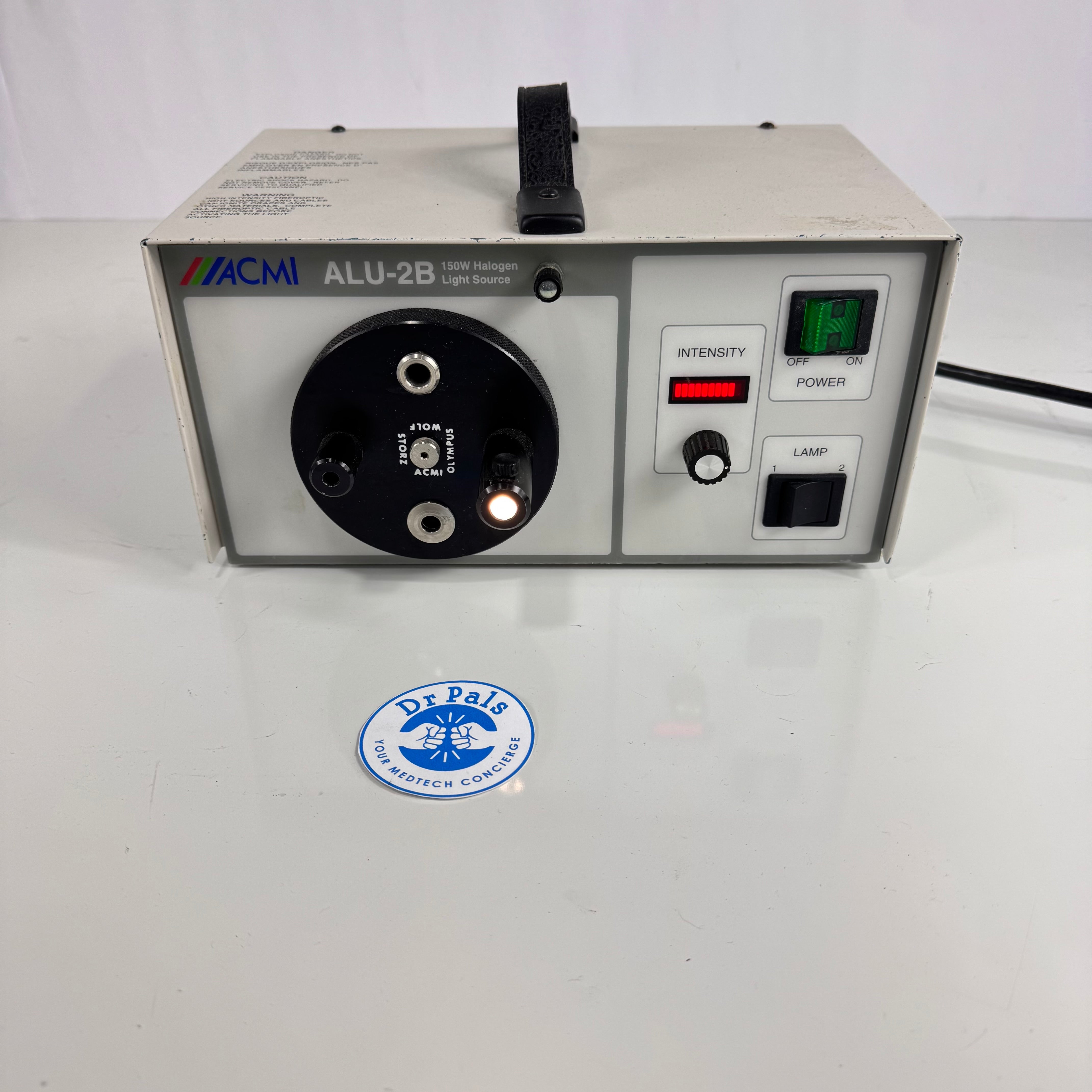 Gyrus ACMI ALU-2B | Halogen Light Source, 115V, 1.5A, 60Hz