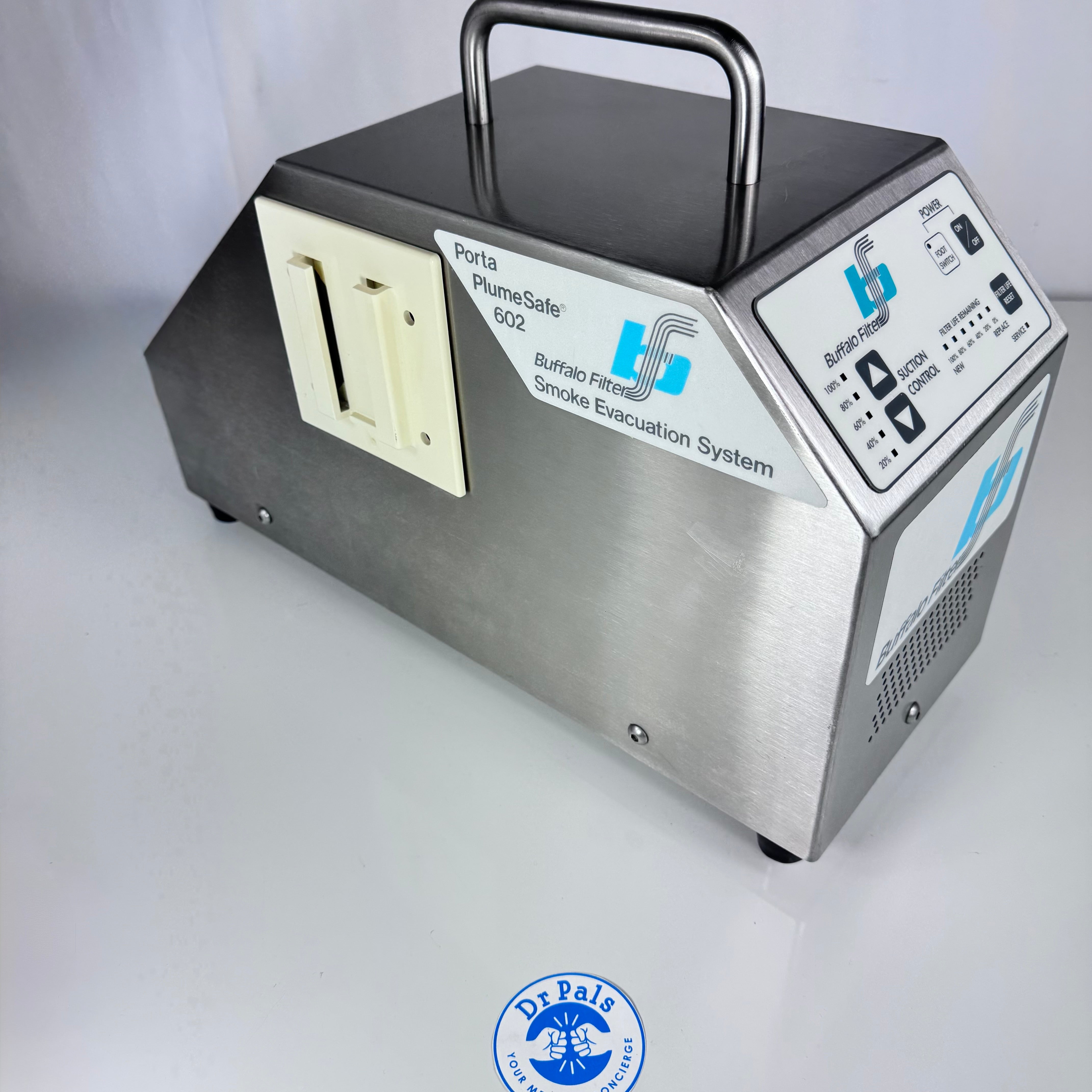 Buffalo Filter PPSS 602 | Porta PlumeSafe 602 Smoke Evacuation System with Foot Pedal