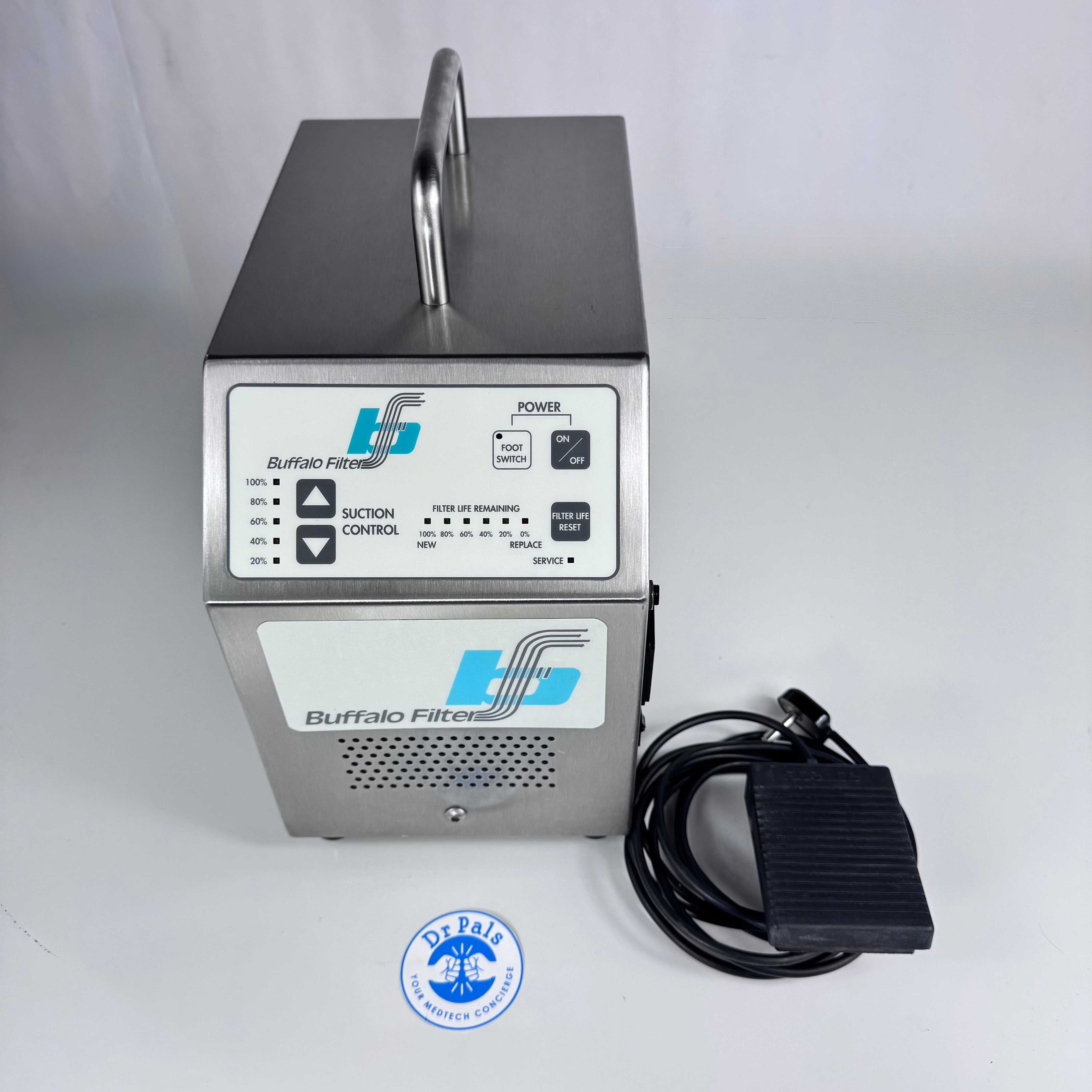 Buffalo Filter PPSS 602 | Porta PlumeSafe 602 Smoke Evacuation System with Foot Pedal