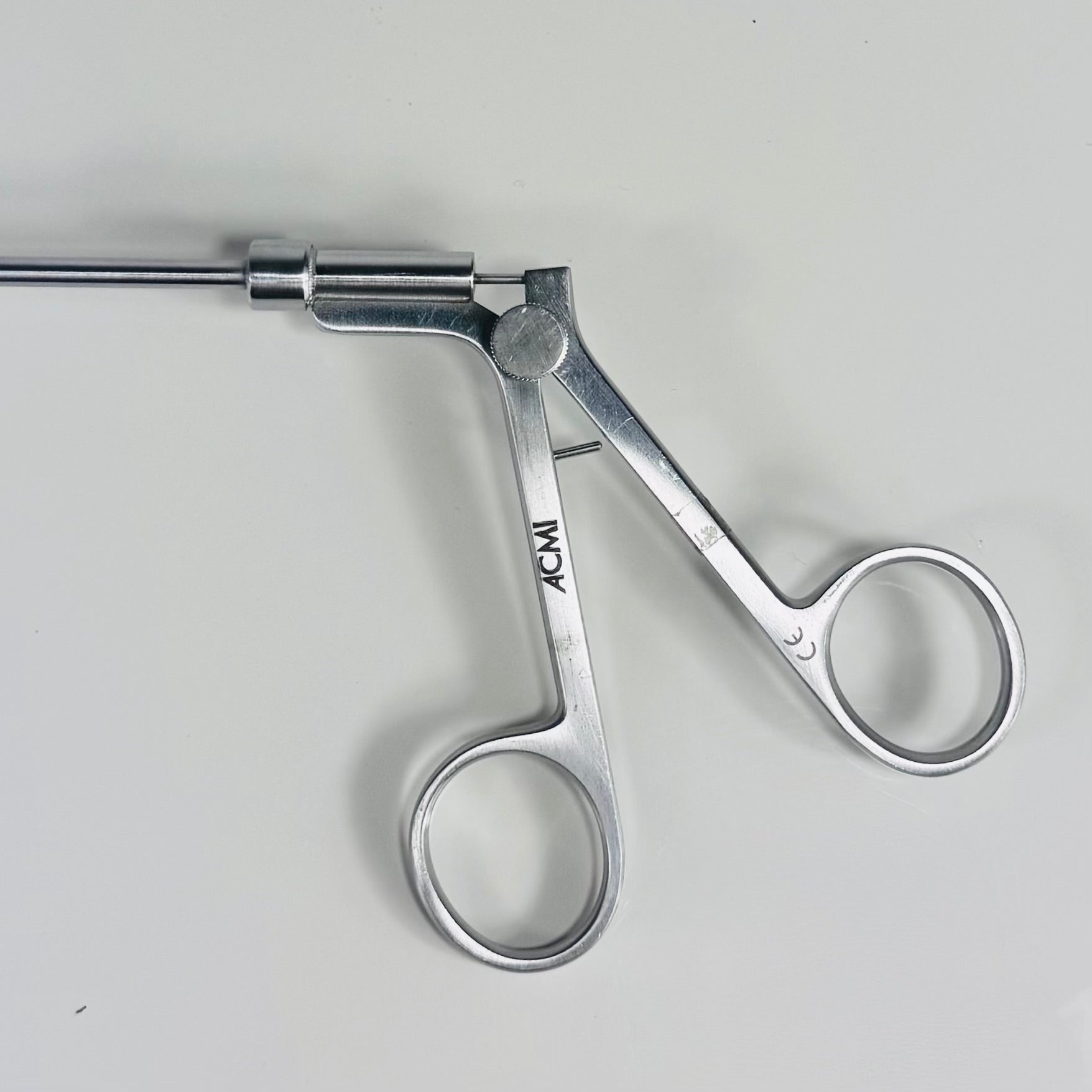 Gyrus ACMI RRT-437GZ | 4mm x 42cm Rigid Rat Tooth Grasping Forceps