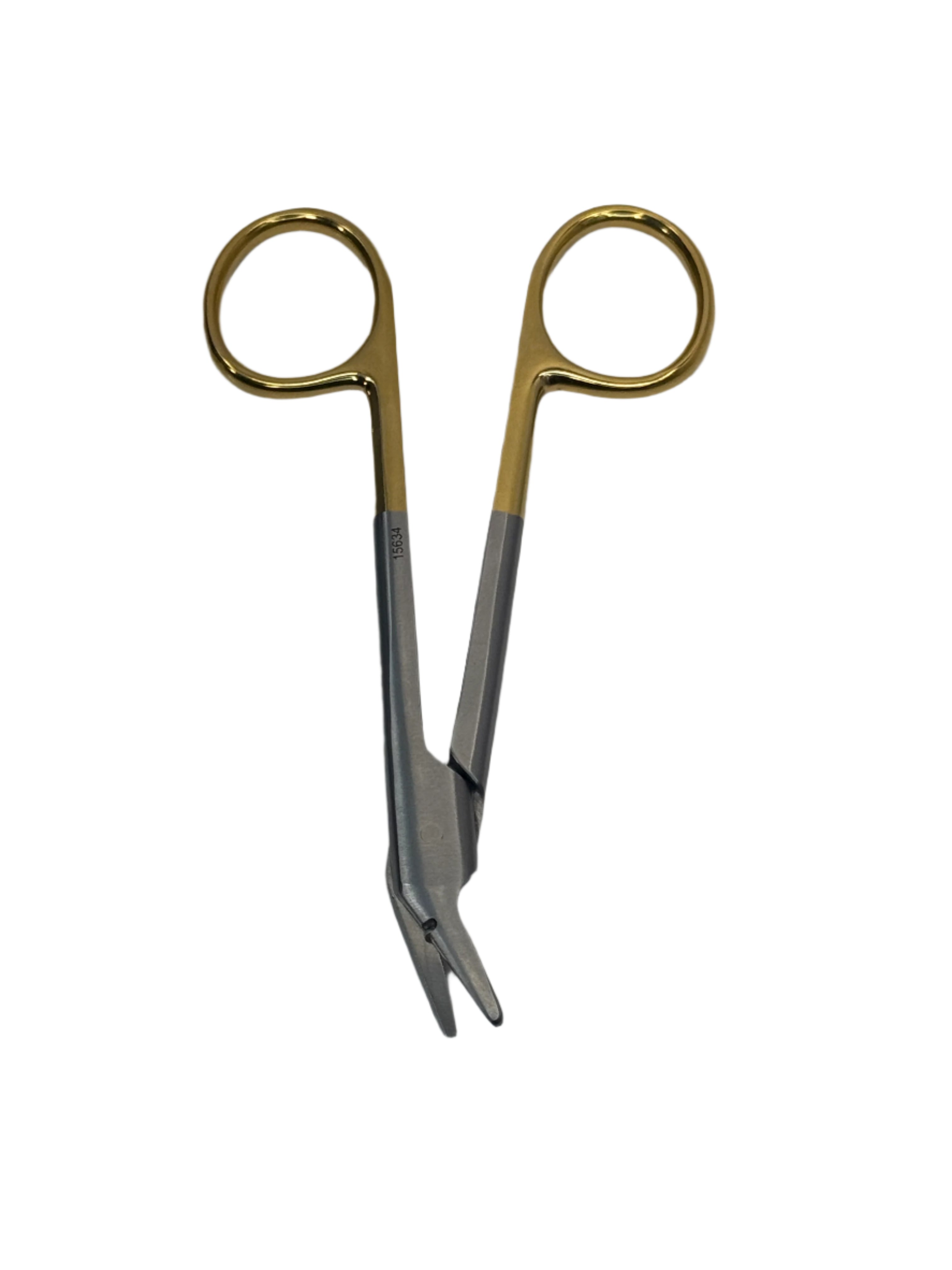 Surgical Scissors 15634 | Gold Handled Curved Tip