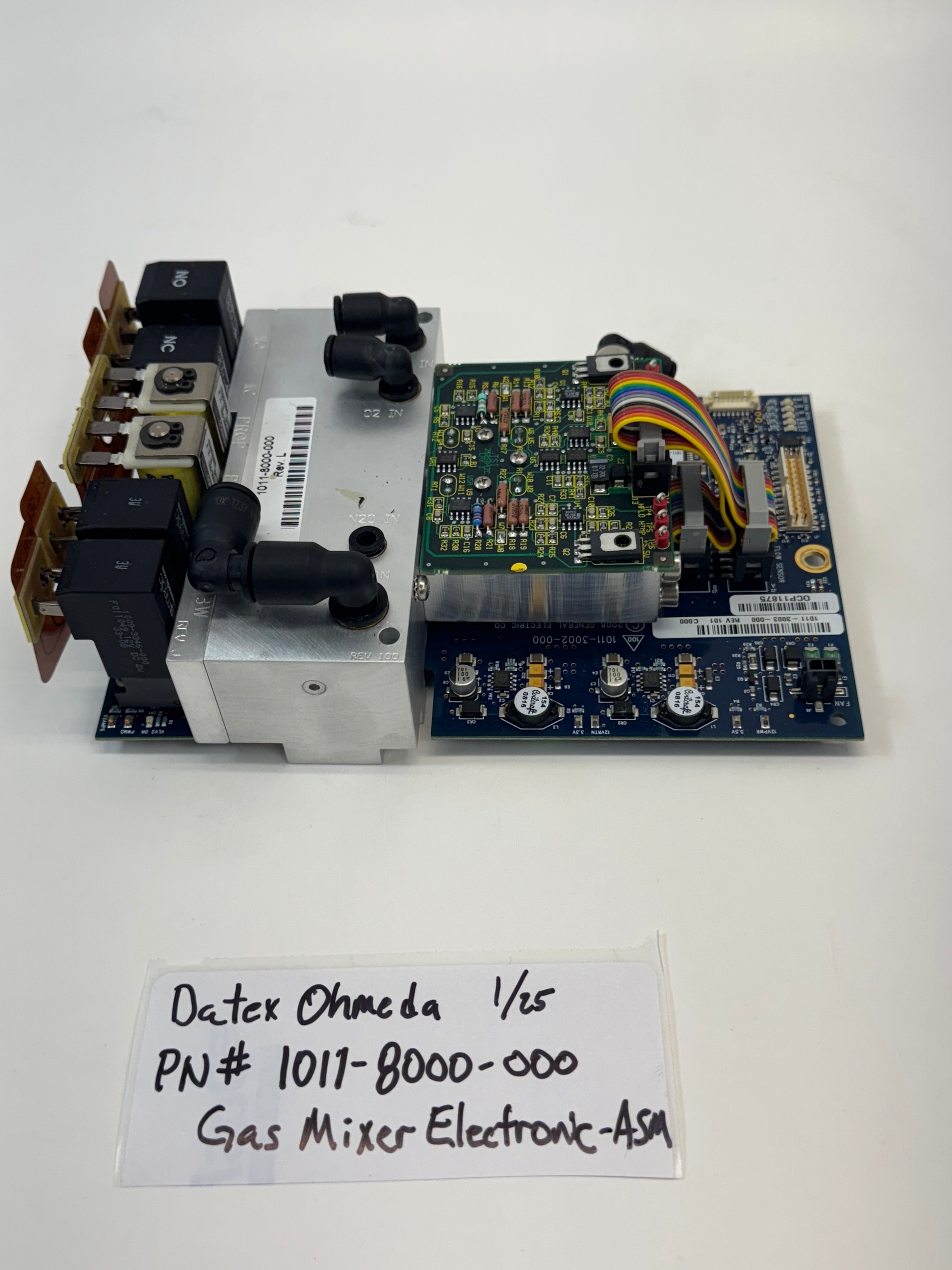 GE Datex-Ohmeda 1011-8000-000-S Gas Mixer Assembly | Anesthesia Parts