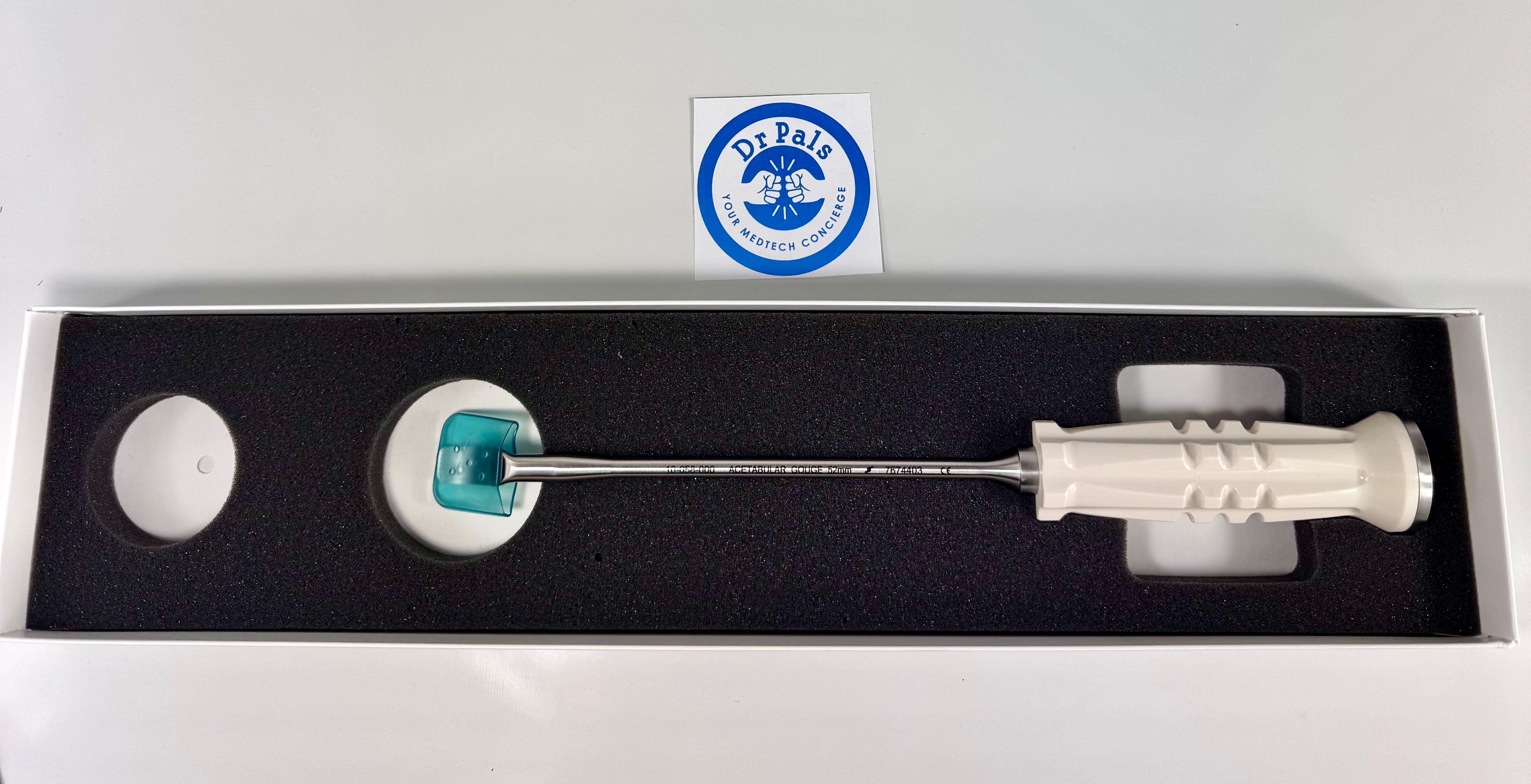 Symmetry Medical (Tecomet) Acetabular Gouge 10-058-000 | 52mm x 1/2" Wide