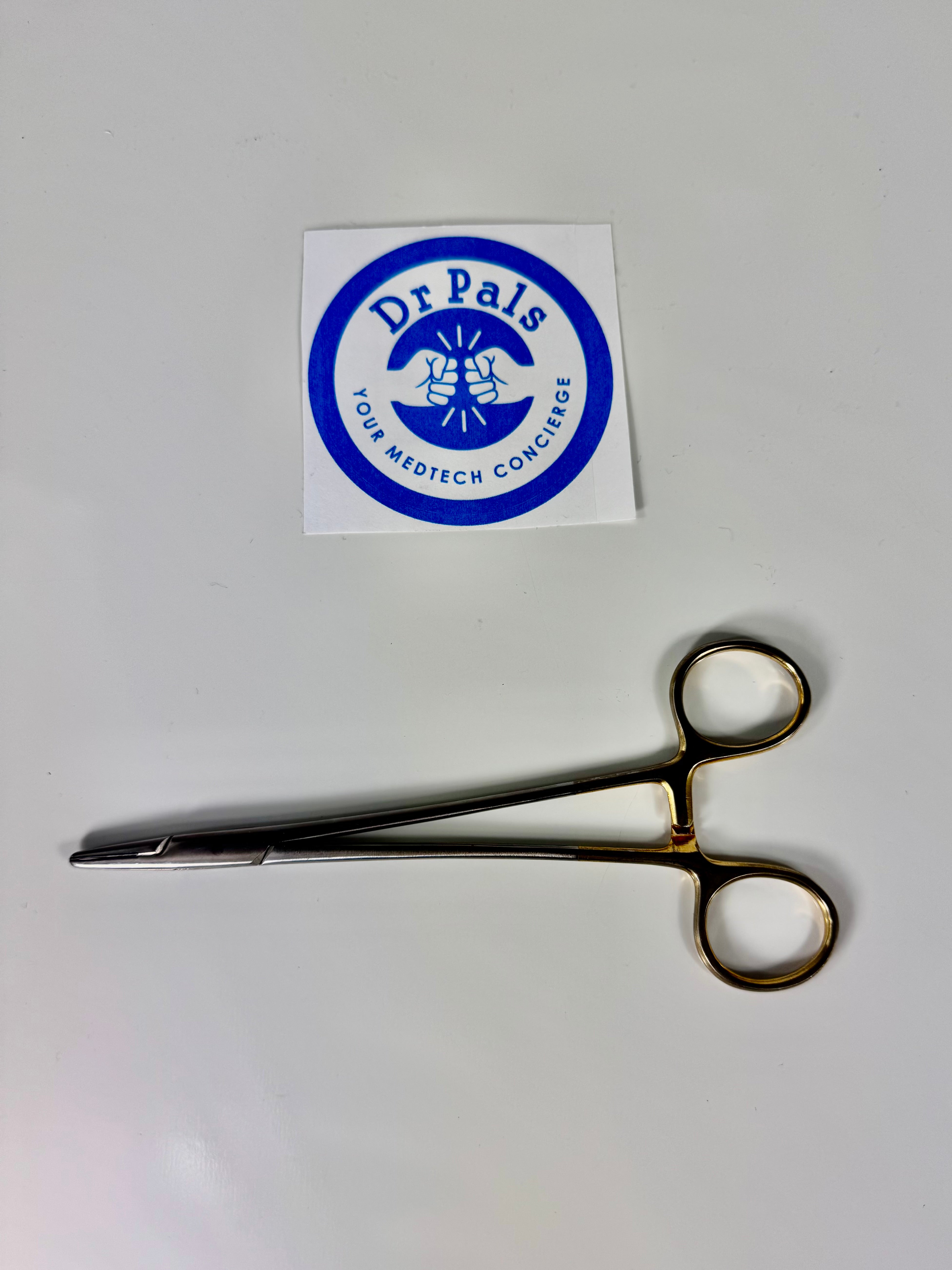 Marina Medical 420-100 Crile-Wood Needle Holder, Serrated, TC, 15cm