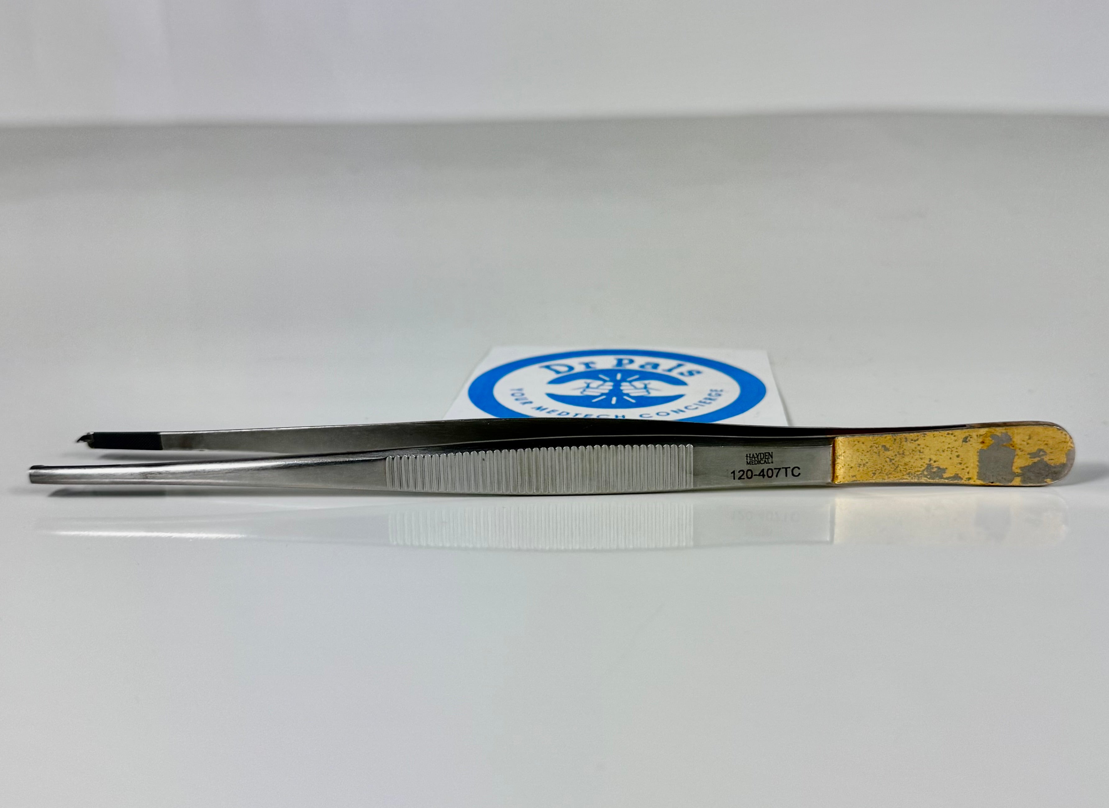 Hayden Medical 120-407TC Oehler Tissue and Dissecting Forceps, 7", Tungsten Carbide