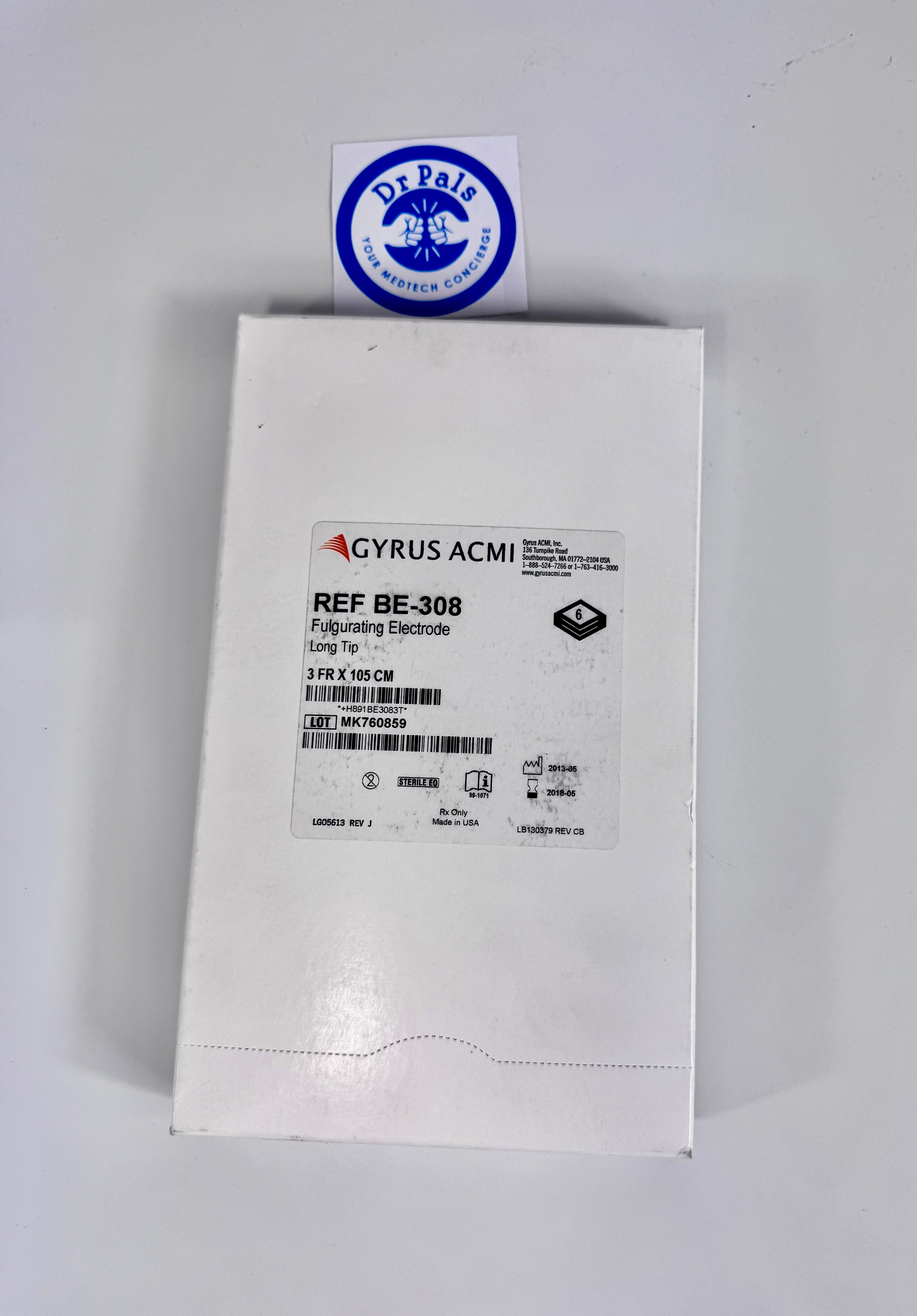 Gyrus ACMI BE-308 Bugbee Fulgurating Electrode, 3 Fr, 105 cm, Single-Use 10/box