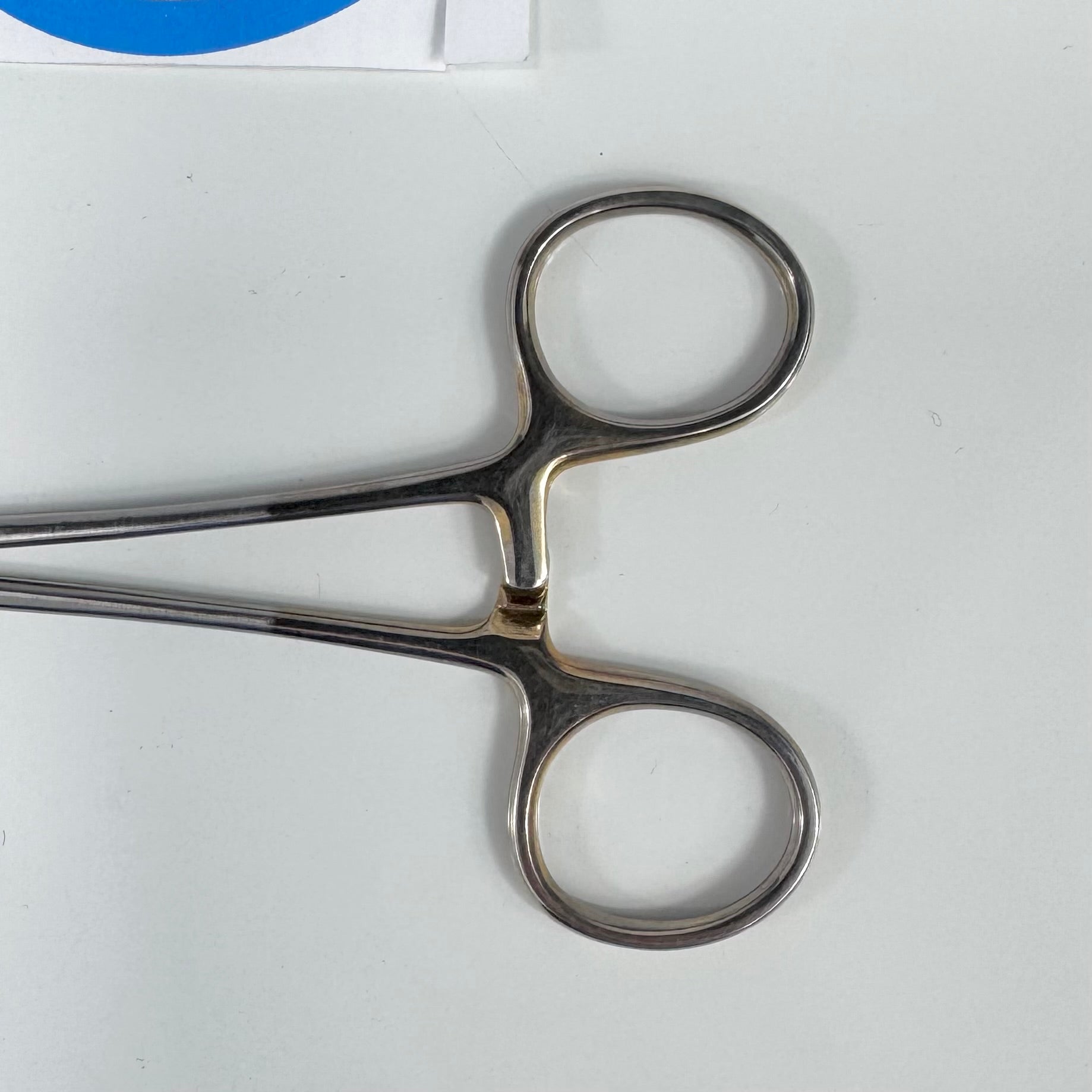 Marina Medical 420-075 Halsey Needle Holder, Straight, Serrated Jaws, 13cm