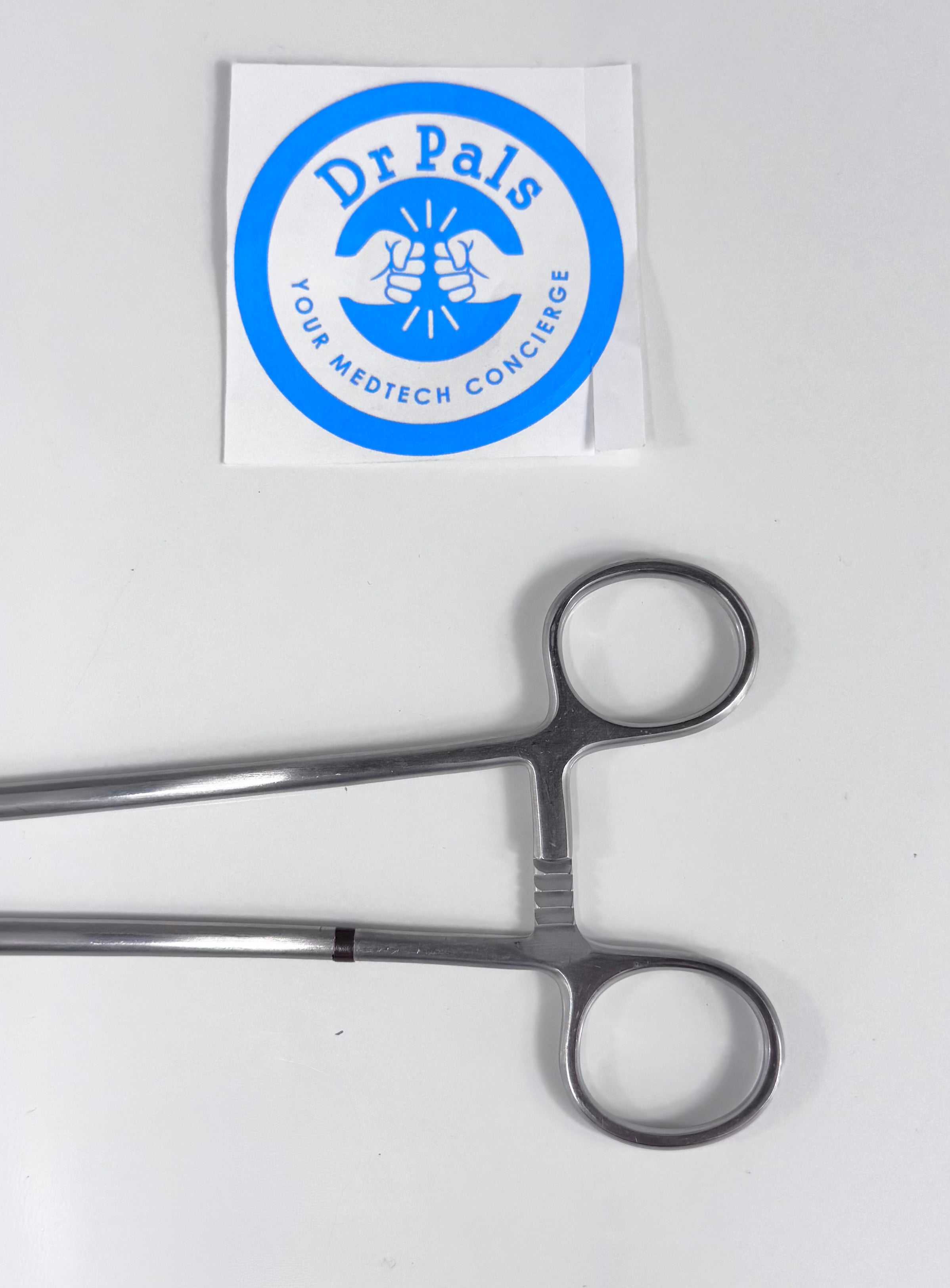 V. Mueller SU16160 Needle Holder | Finger Ring, 7", Stainless Steel