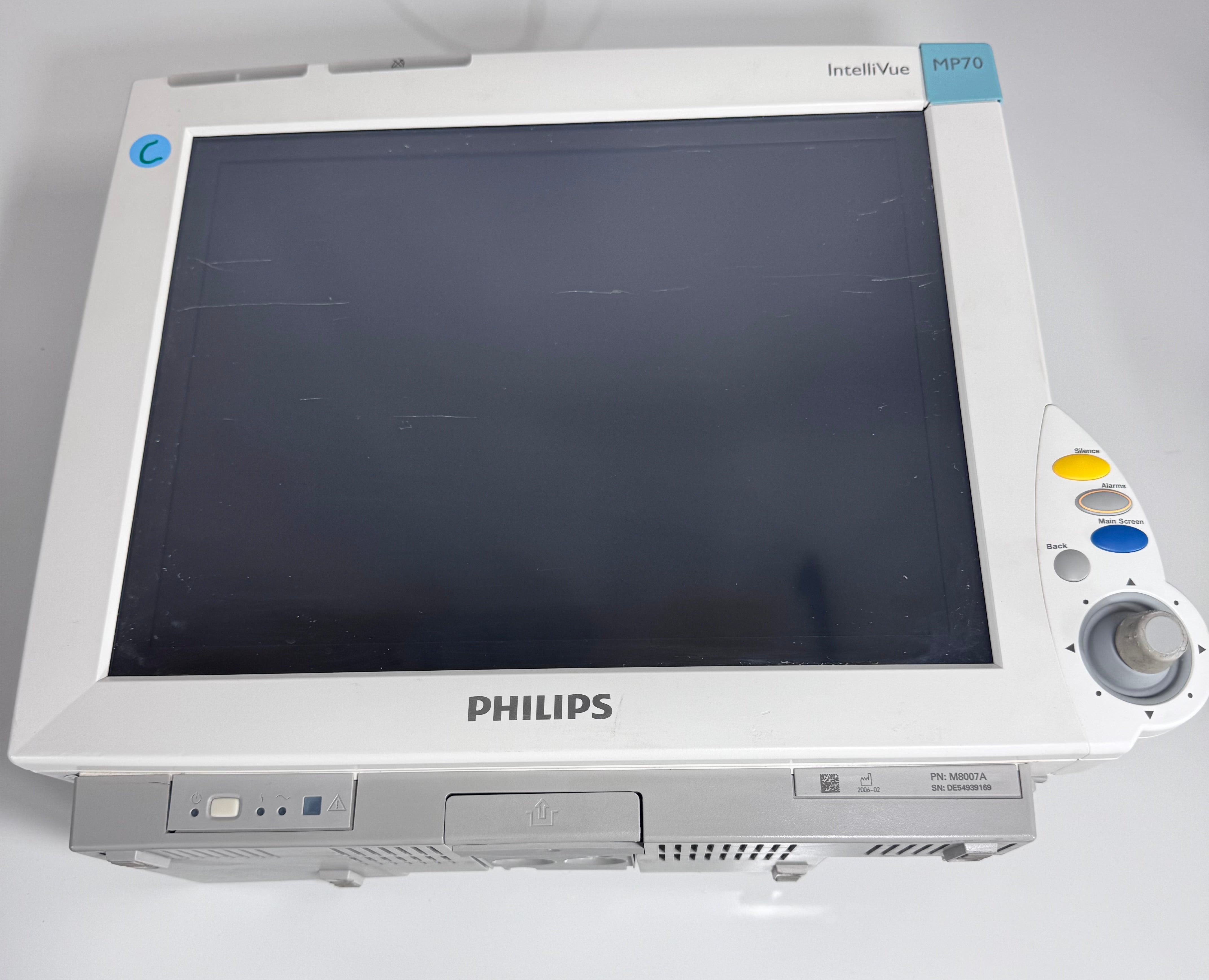 Philips IntelliVue MP70 Patient Monitor (Model M8007A) Lot of 3