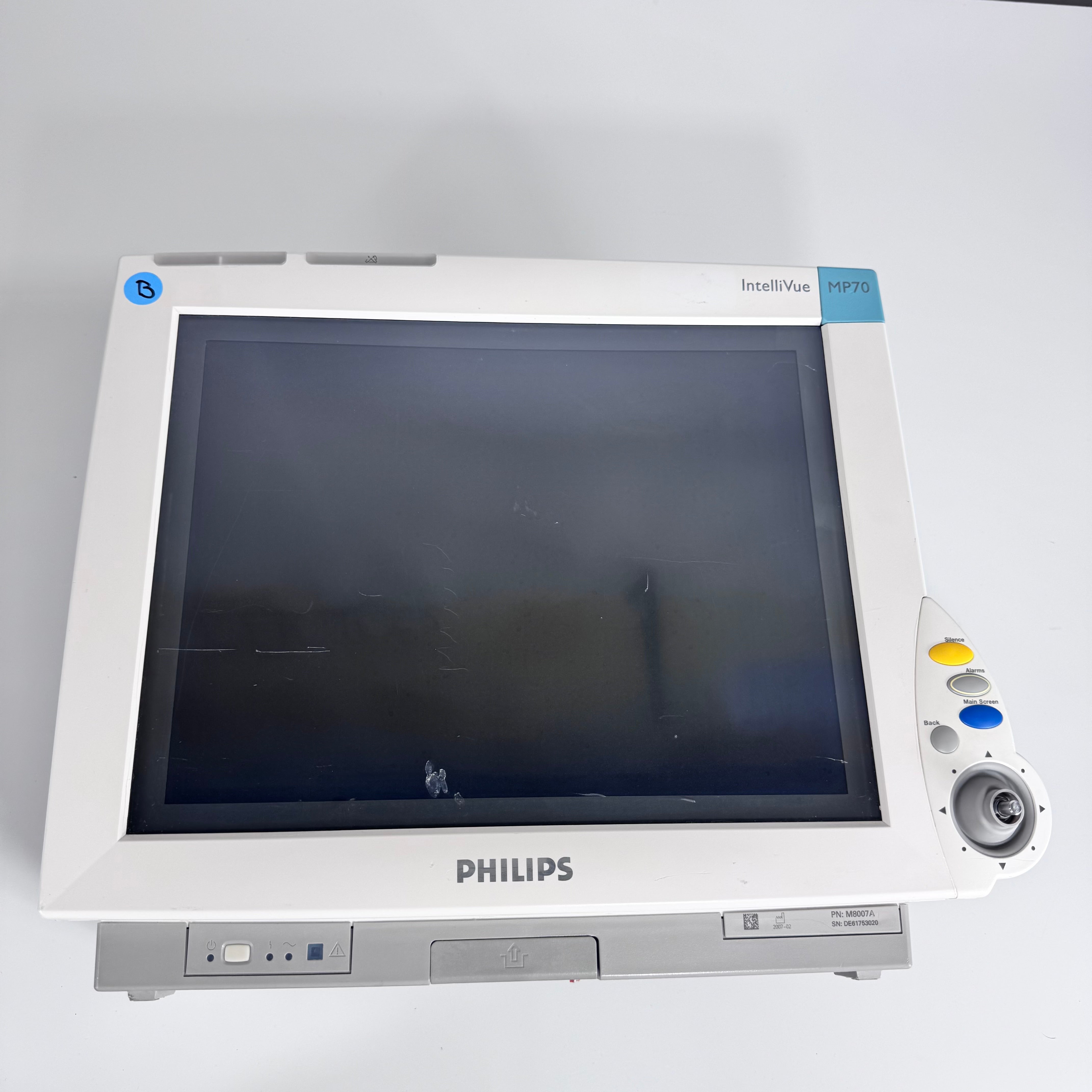 Philips IntelliVue MP70 Patient Monitor (Model M8007A) Lot of 3