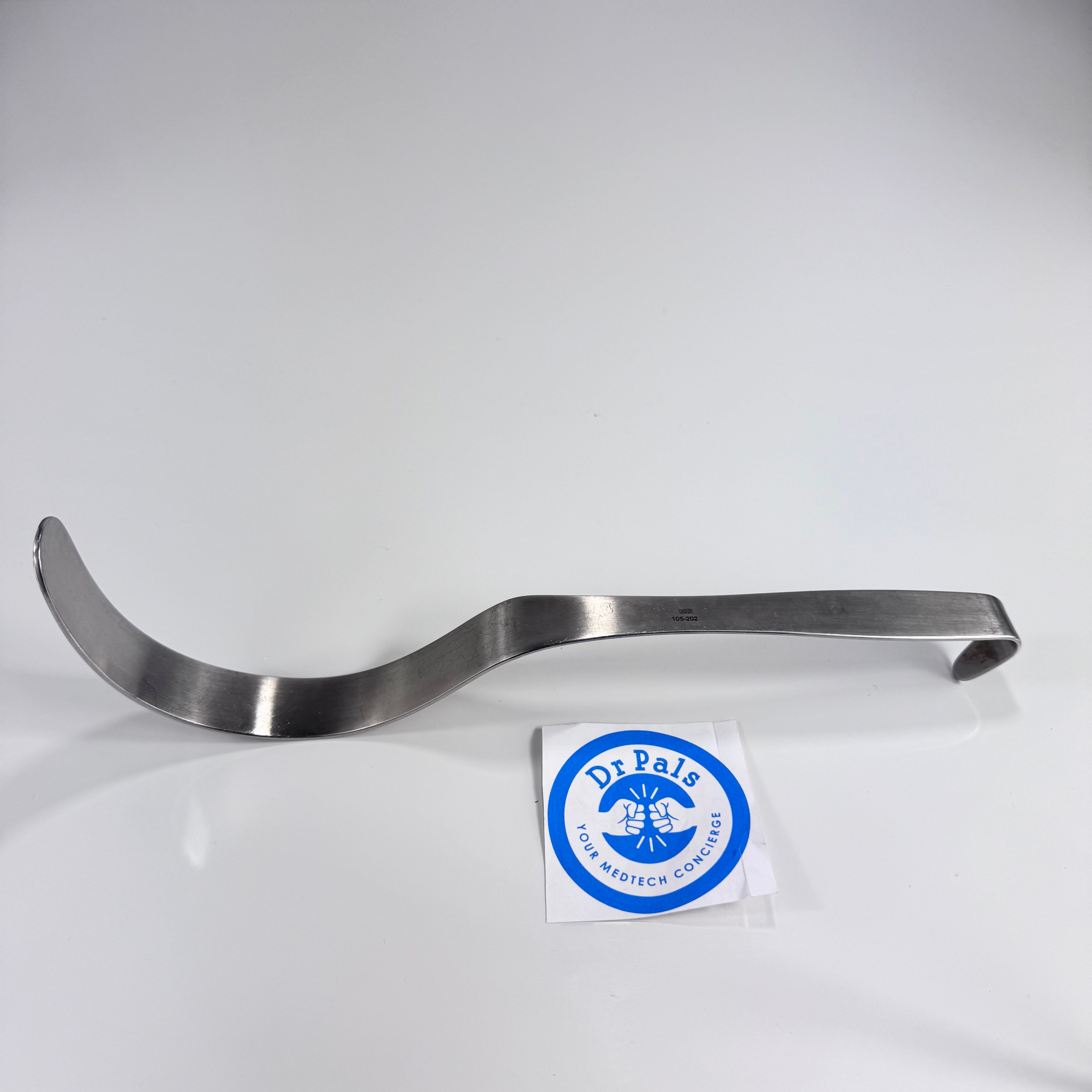 Hayden Medical 105-202 | Deaver Retractor 1" x 12" Flat Handle