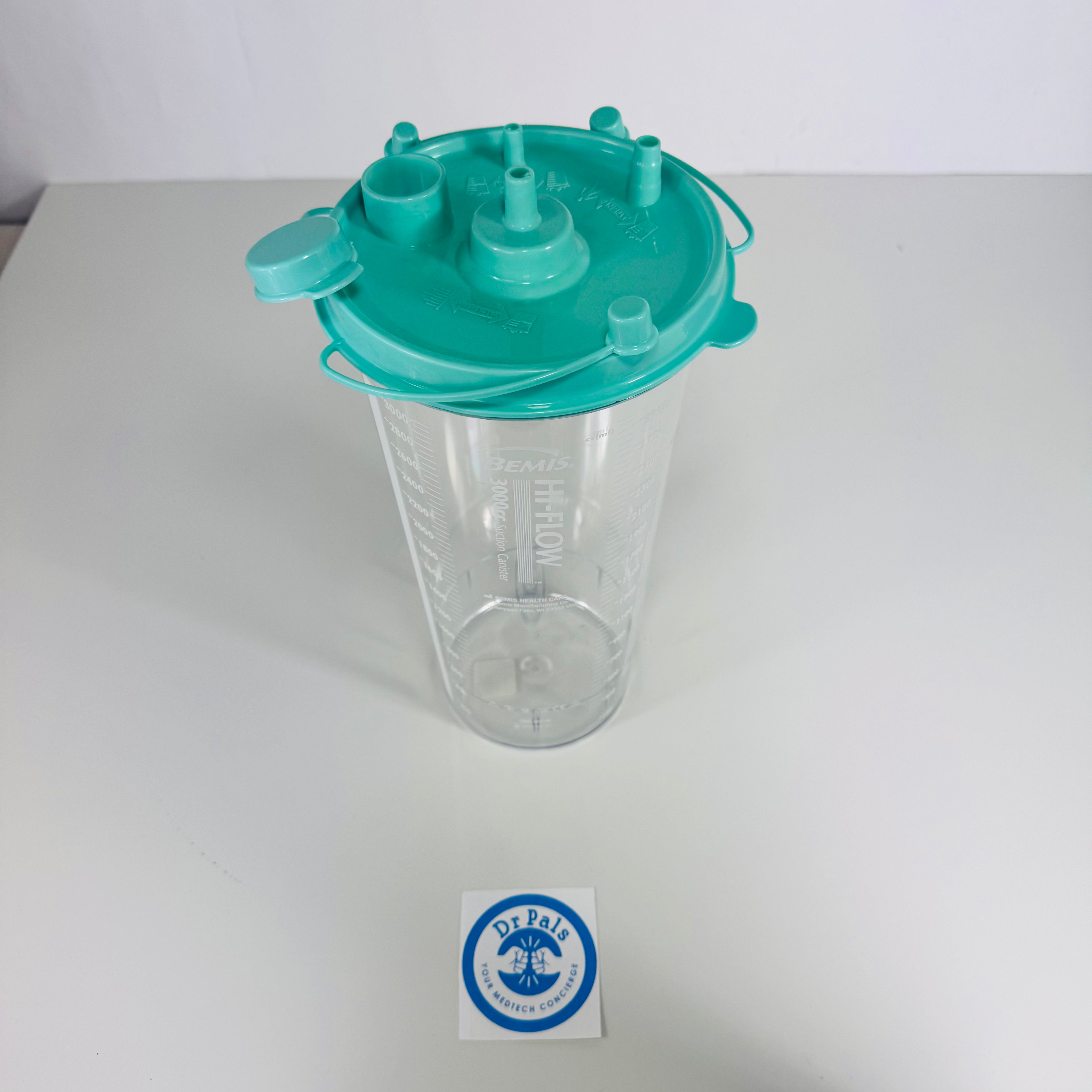 Bemis 3000cc | Hi-Flow Suction Canister 10/Box