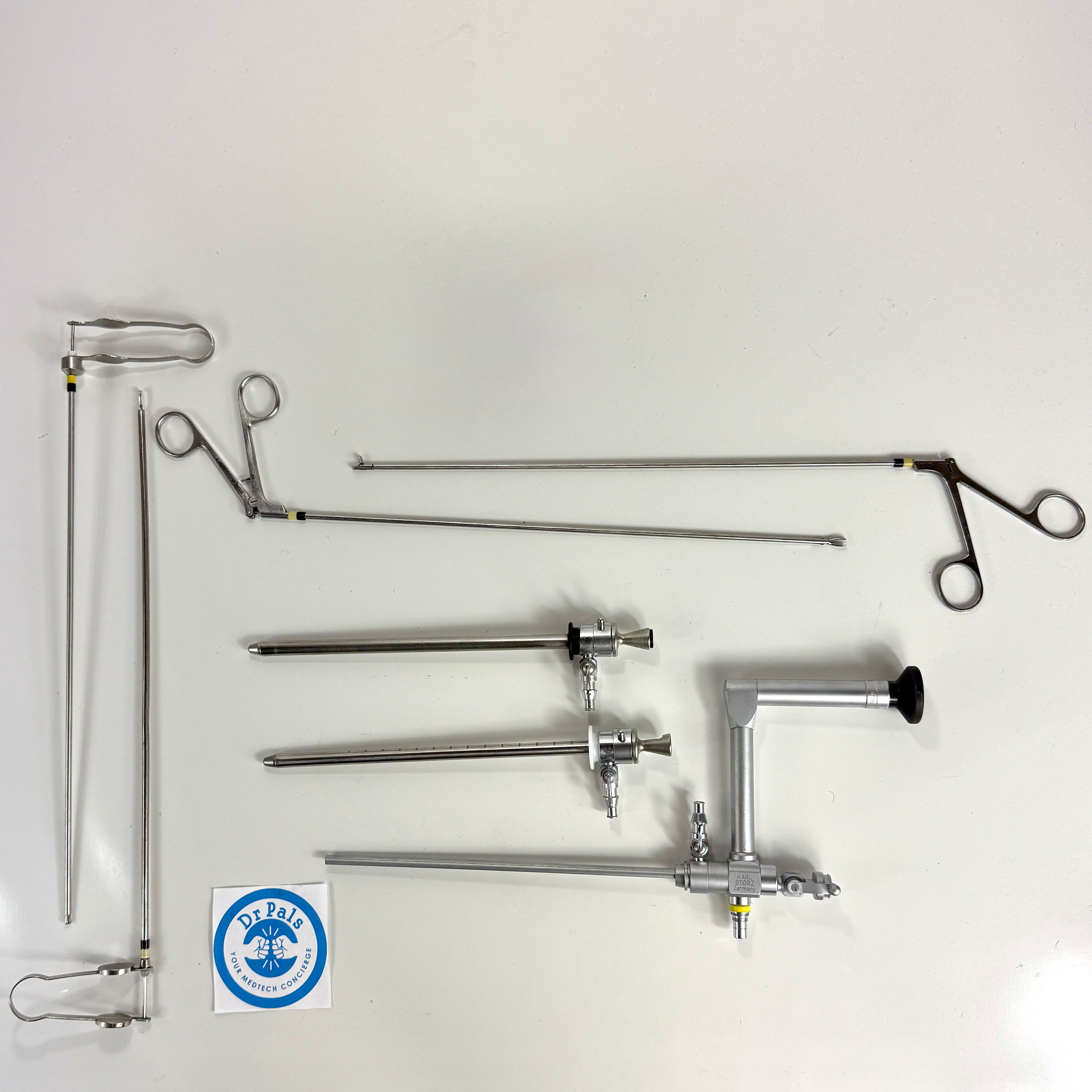 Karl Storz 27092AMA | Rigid Nephroscope Set with Sheaths and Forceps