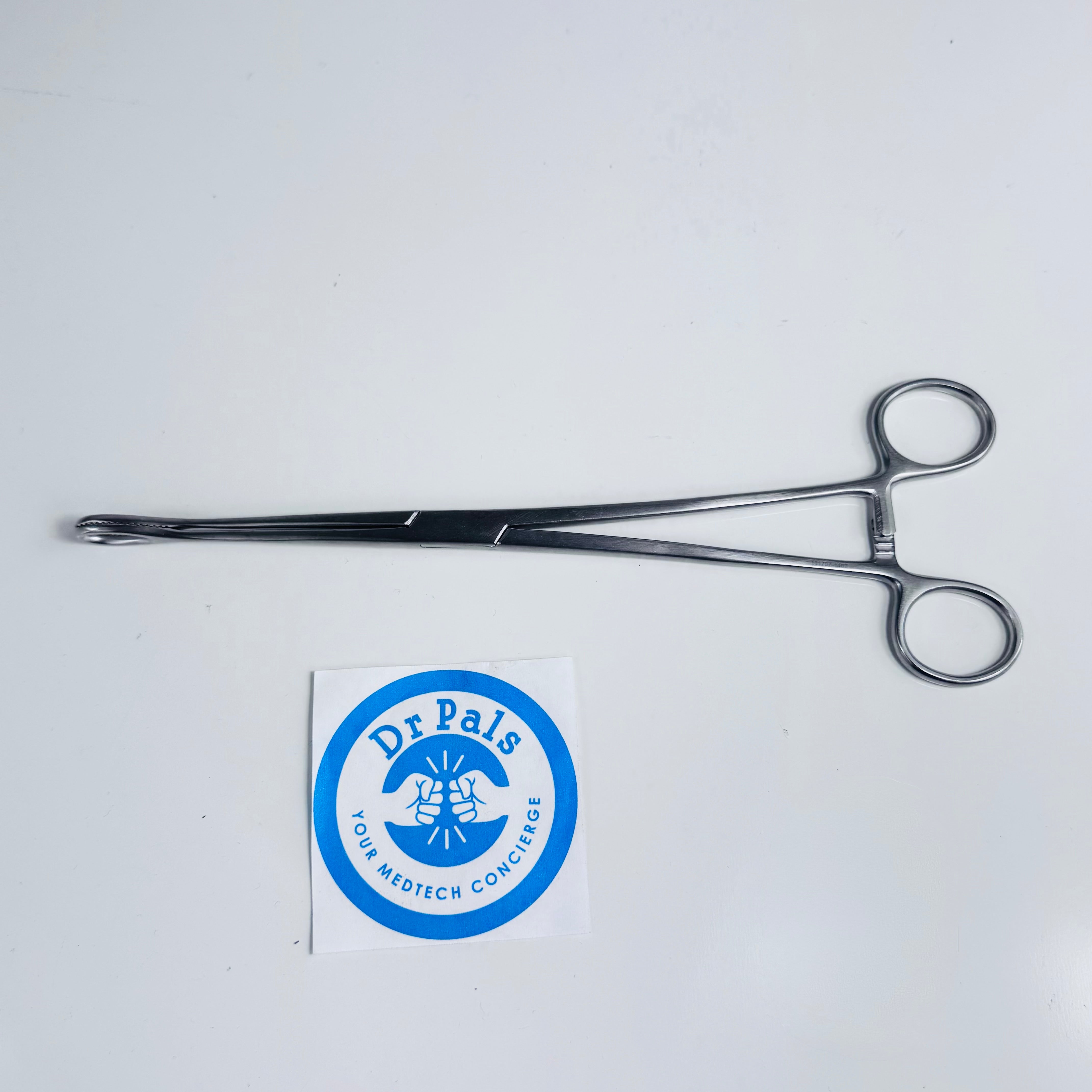Jarit 114-107 | 9.5" Straight Foerster Sponge Holding Forceps