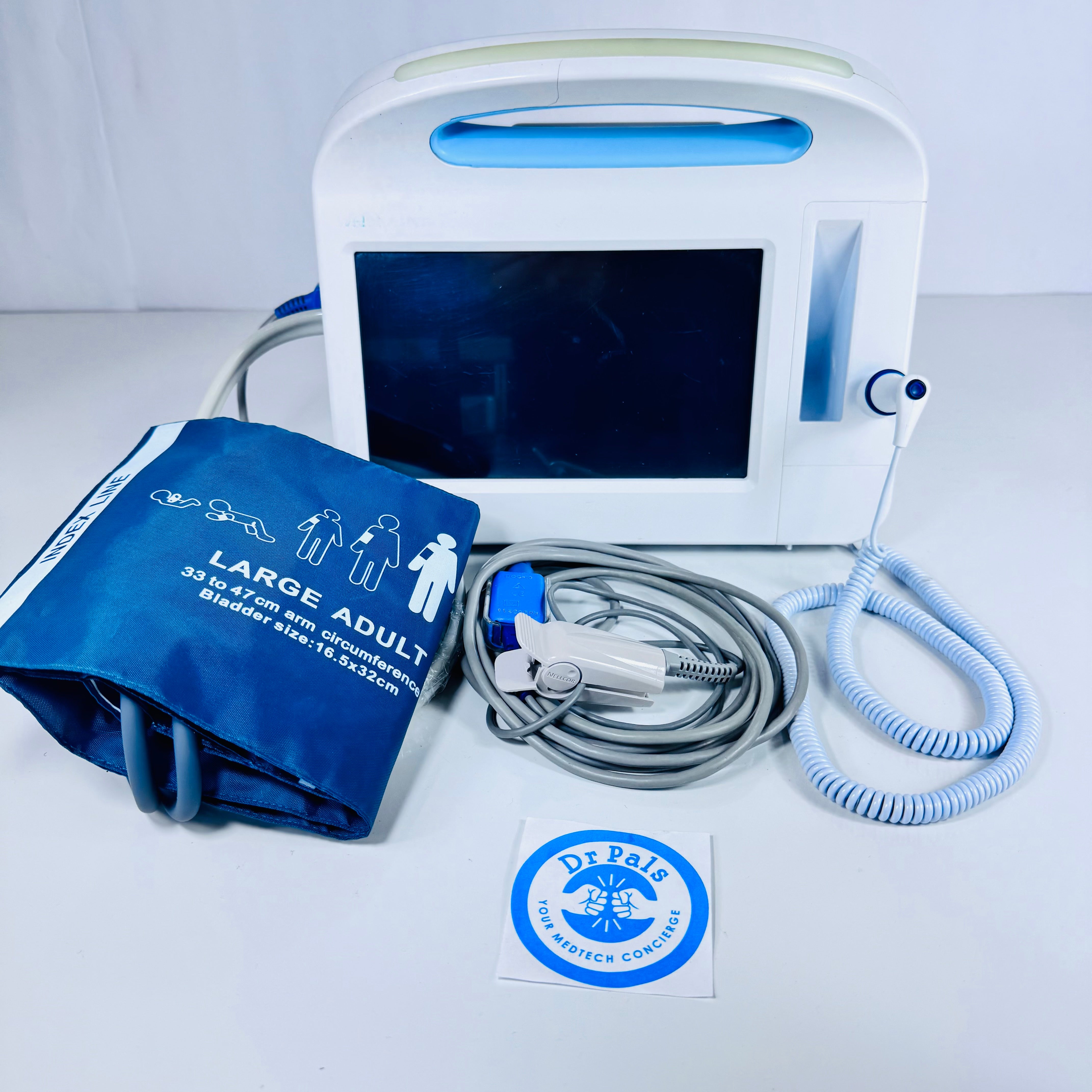 Welch Allyn 65NTXX | 6000 Series Nellcor Vital Signs Monitor - Monitor and Sensors Only