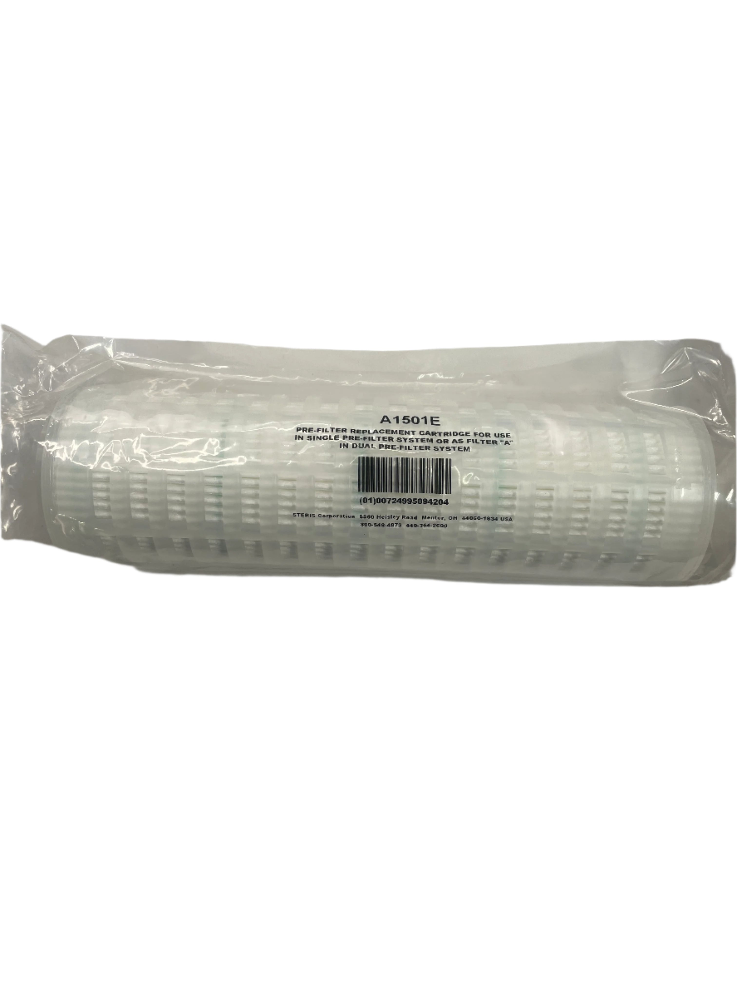 Steris Dual Prefilter Replacement Cartridge - A1501E | Compatible with System 1E