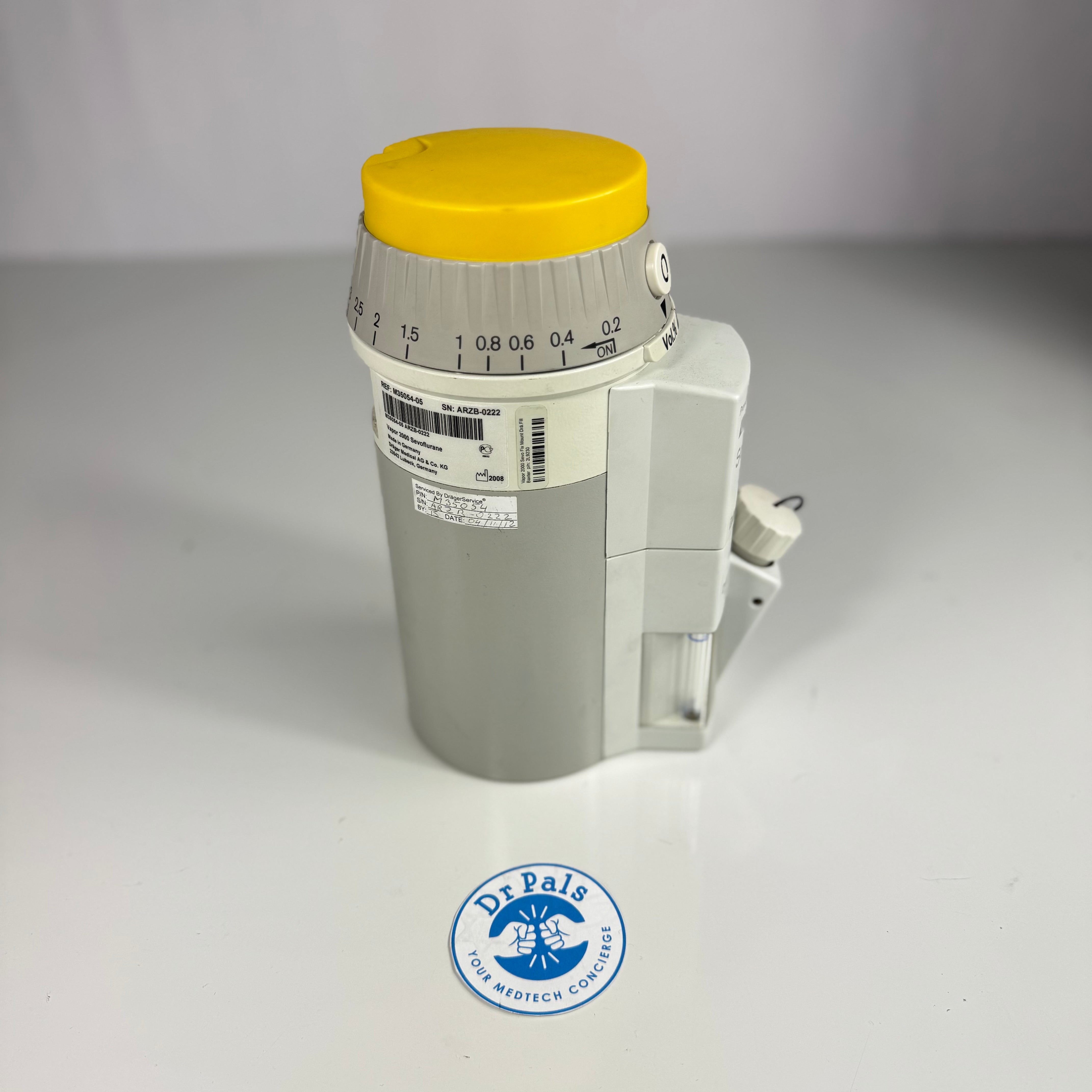 Baxter M35054-05 | Sevoflurane Vaporizer Cartridge for Dräger Vapor 2000