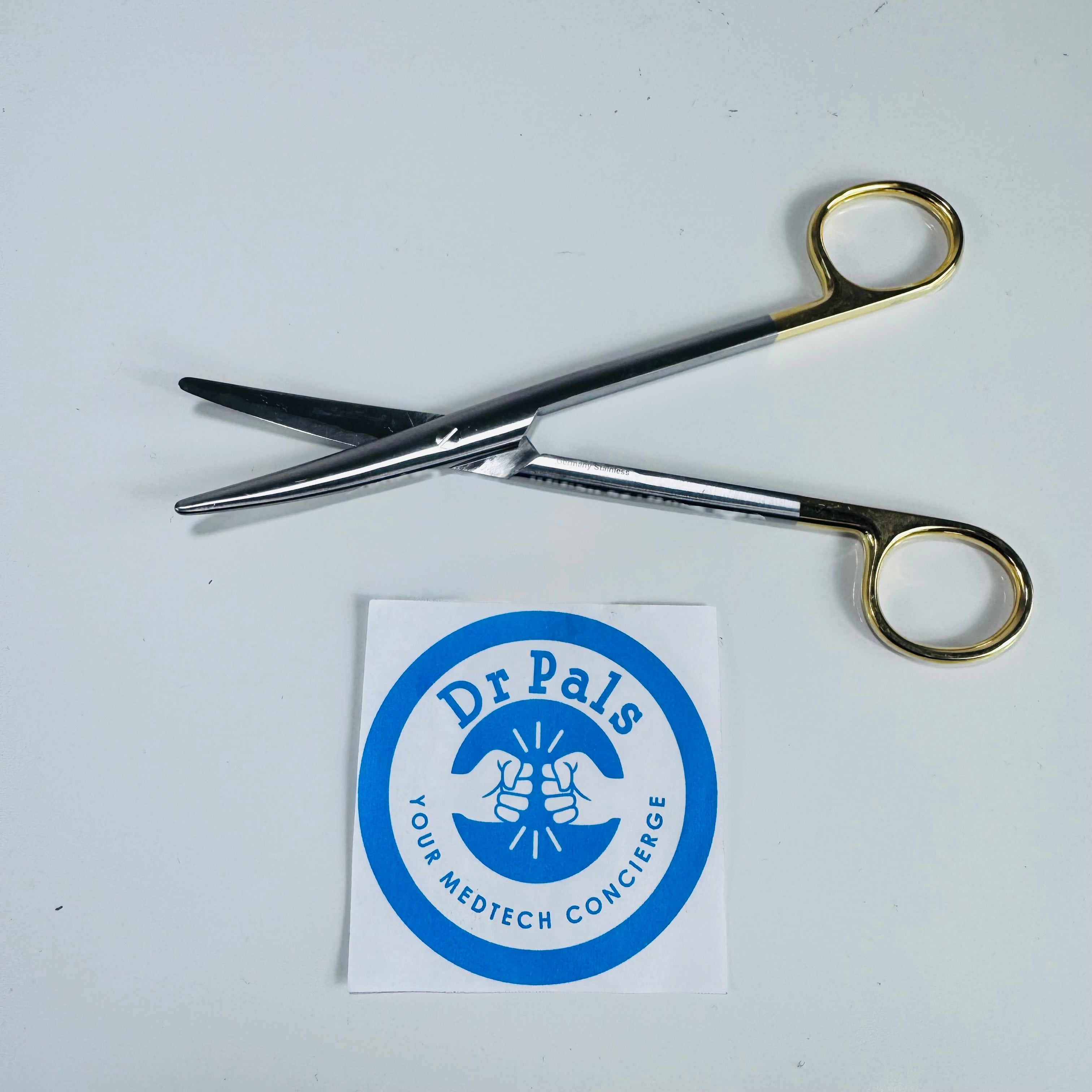 Jarit 101-222 | Mayo Scissors – 6.75 inch, Curved, Surgical Instrument
