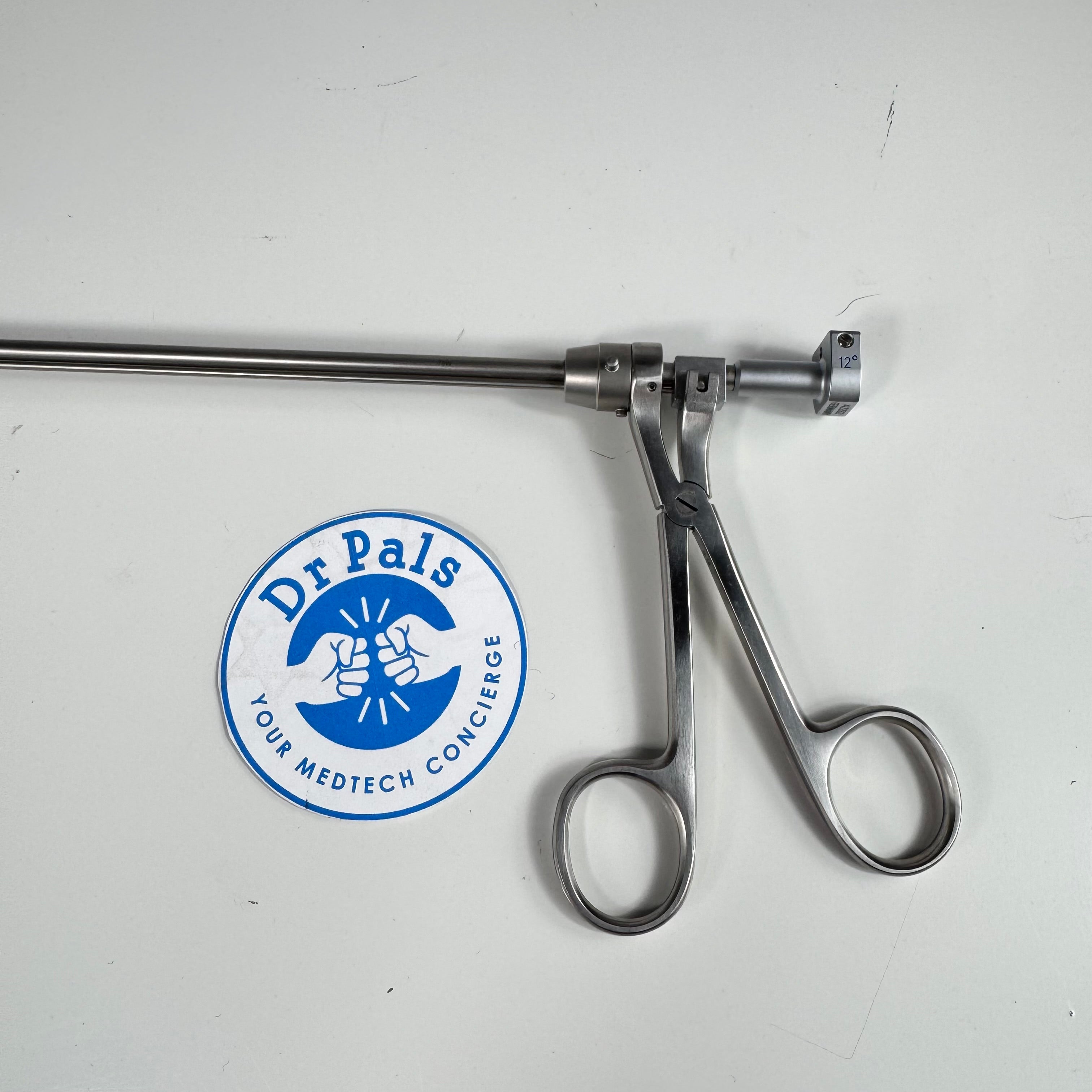 Olympus A2262 | 12 Degree Rigid Optical Alligator Stone Grasping Forceps Single-Action
