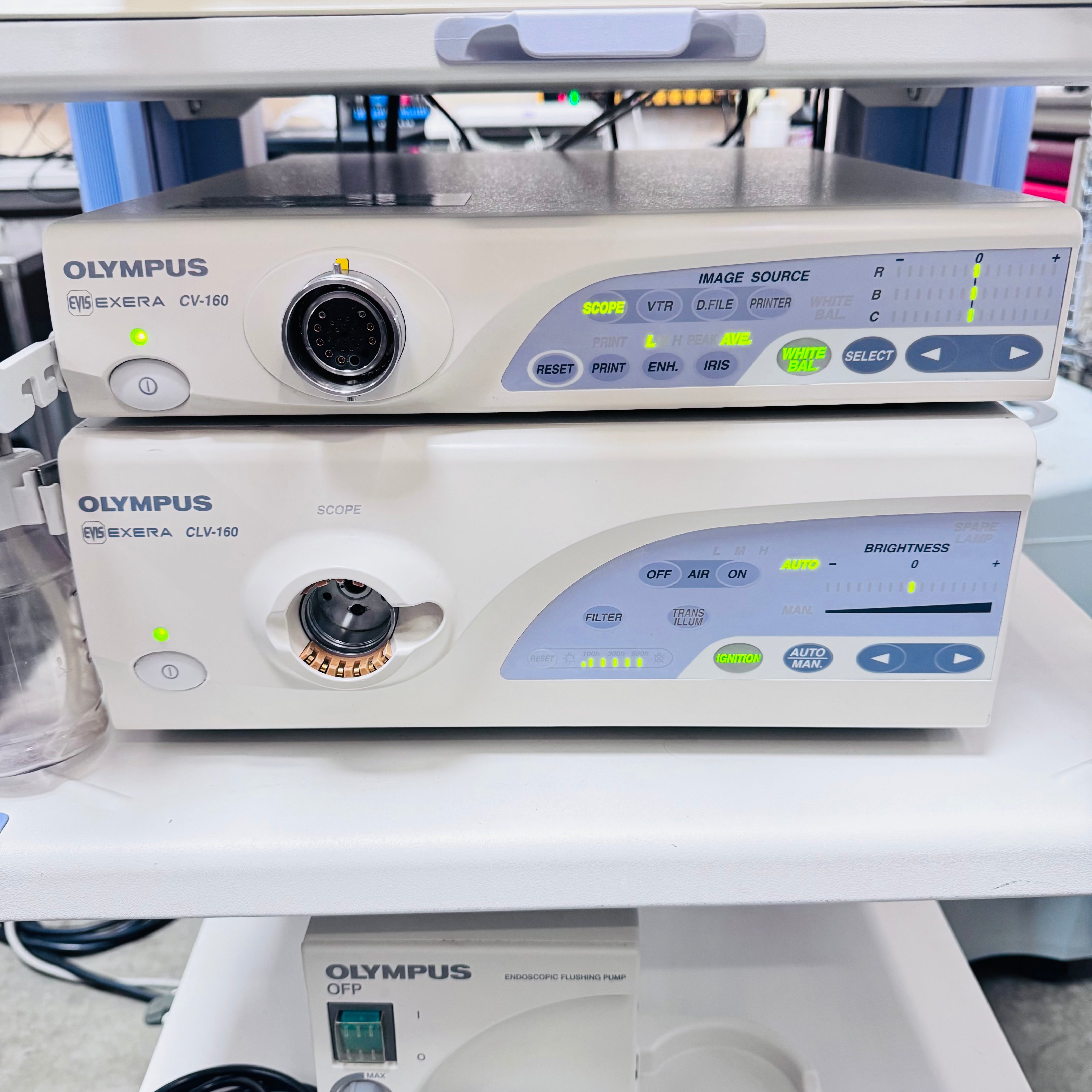 Olympus CV-160 CLV-160 | EVIS EXERA System with Scopes