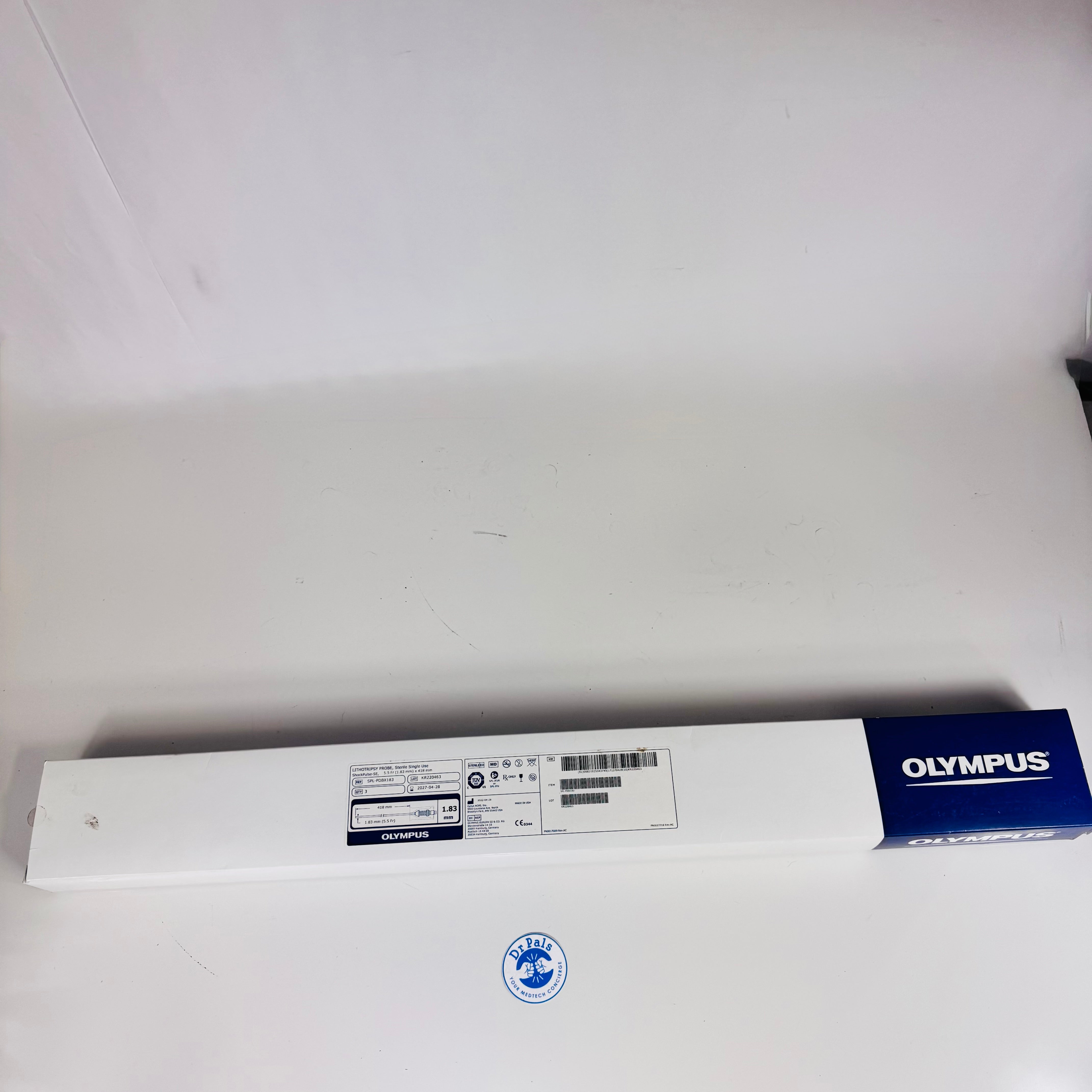 Olympus SPL-PDBX183 | 1.83mm ShockPulse-SE Lithotripsy Probe Each
