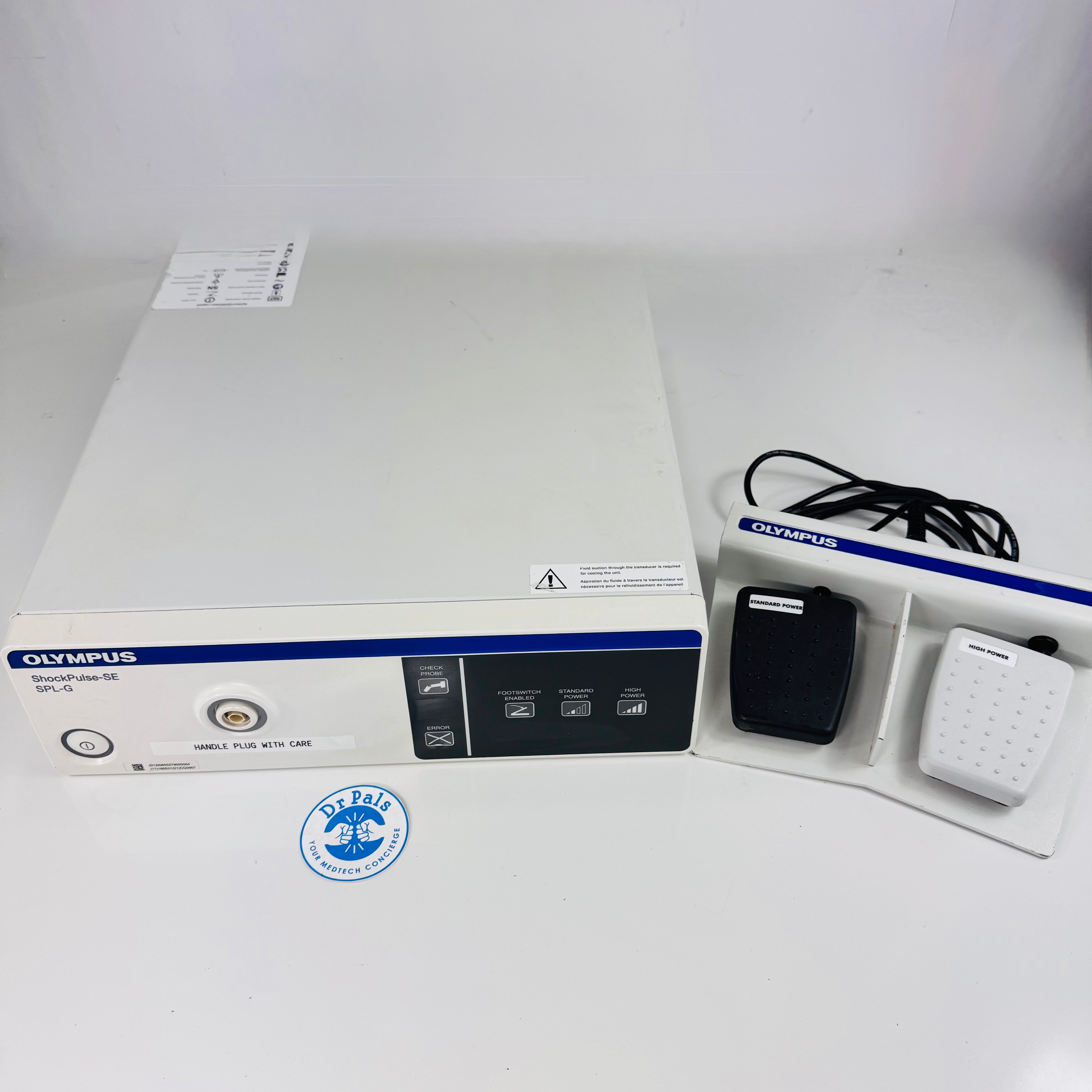 Olympus SPL-G | ShockPulse-SE Dual-Action Lithotripsy Generator System with Foot Pedal