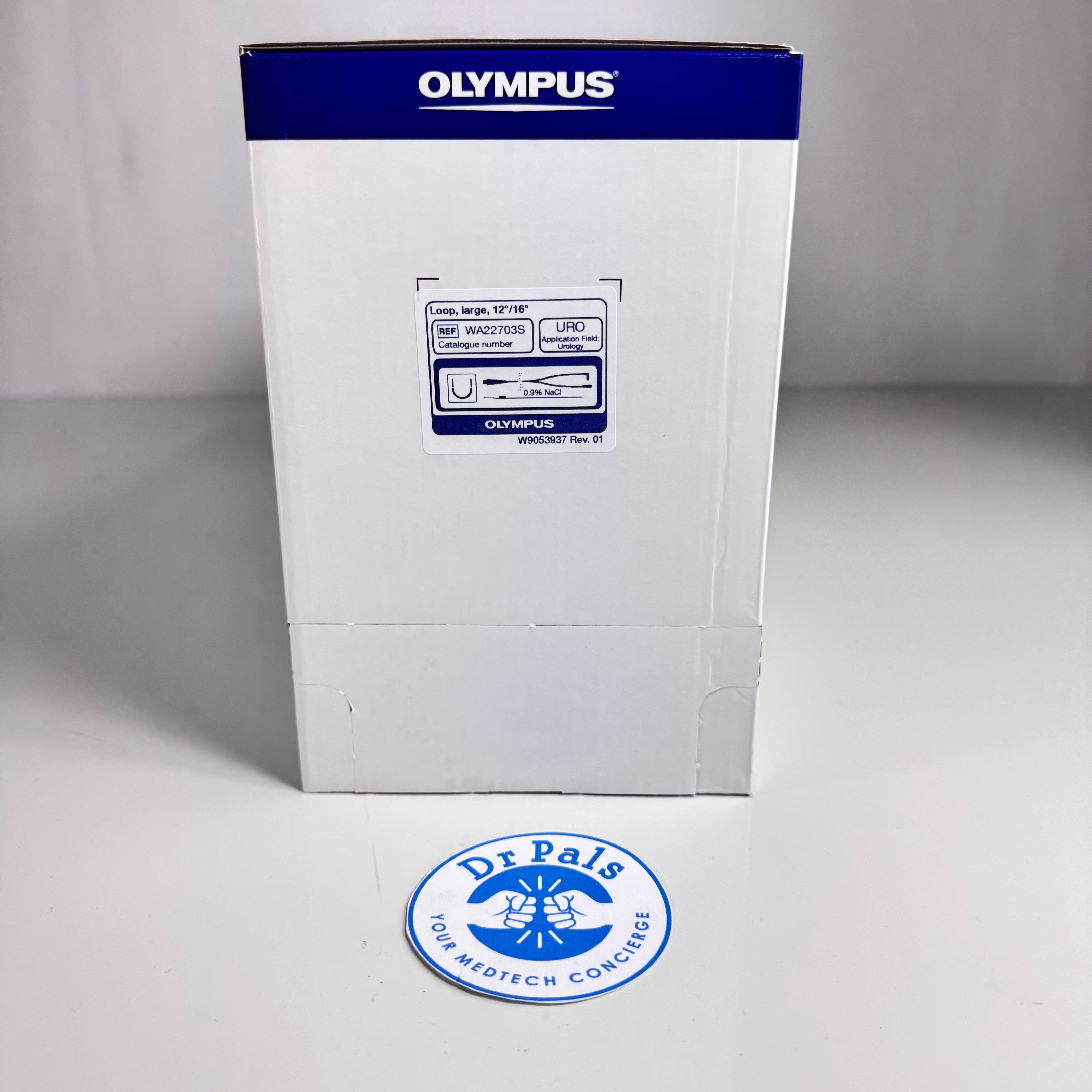 Olympus WA22703S | HF-Resection electrode, Loop, Large, (24Fr., 12degrees/16Degrees) ESG TURis Plasmaloop, Sterile, box of 5