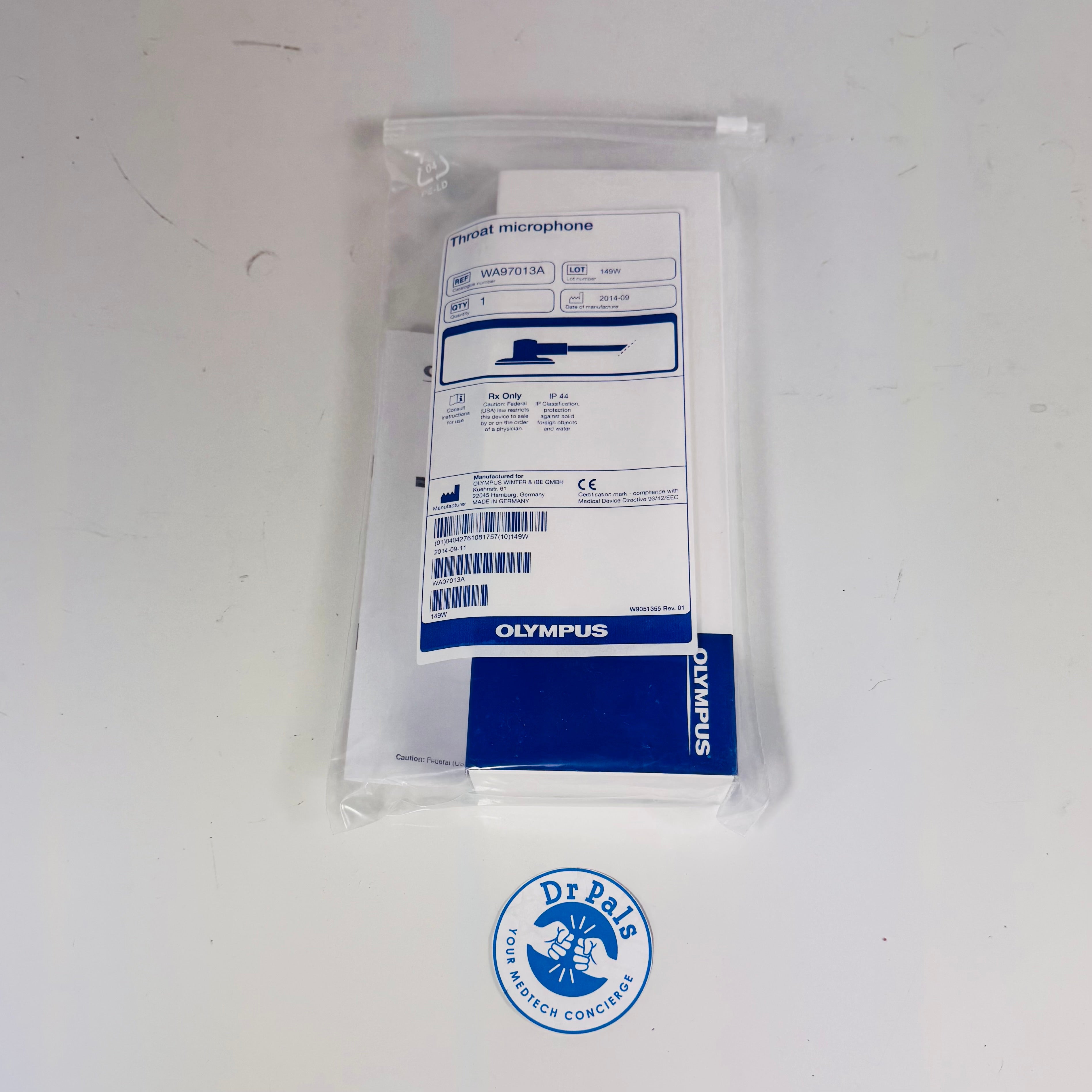 Olympus CLL-S1 and WA97013A | StrobeLED Light Source with Throat Microphone