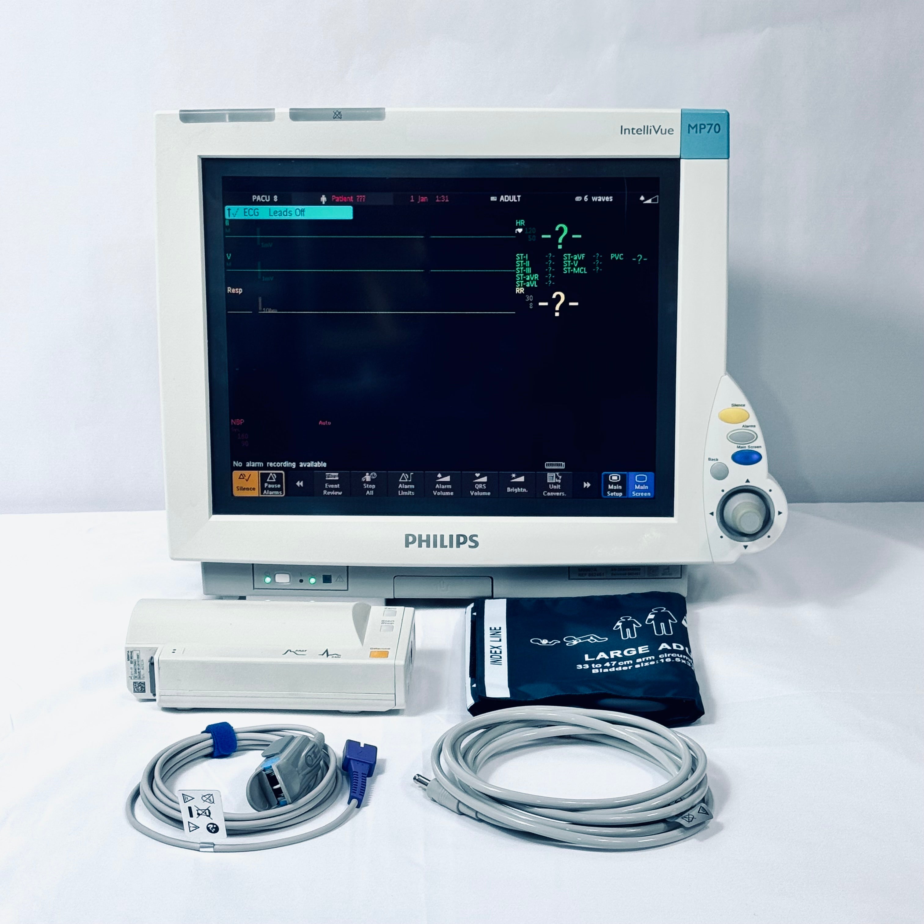 Philips IntelliVue MP70 Patient Monitor M8007A - Nellcor