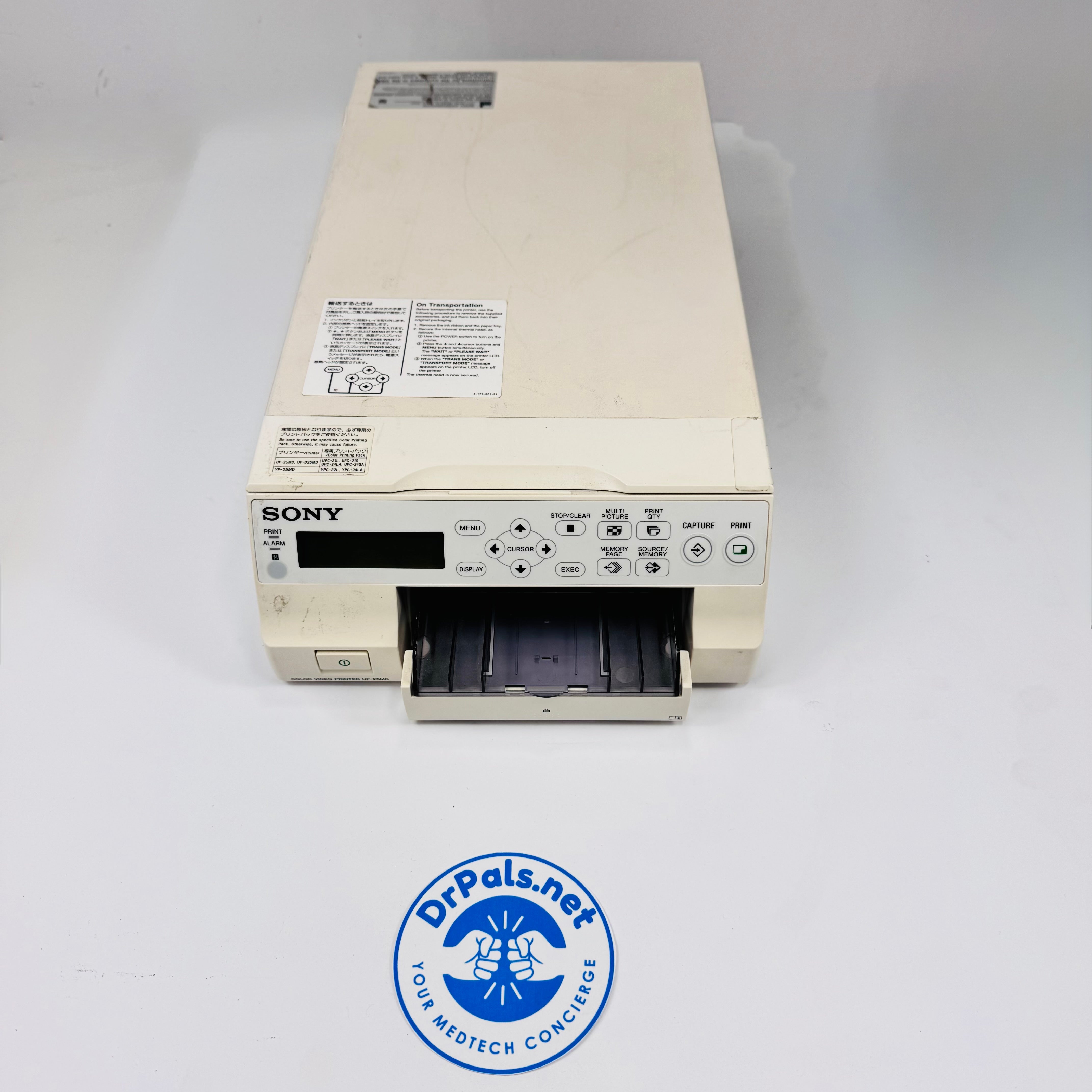 Sony UP-25MD | Analog A6 Color Video Printer