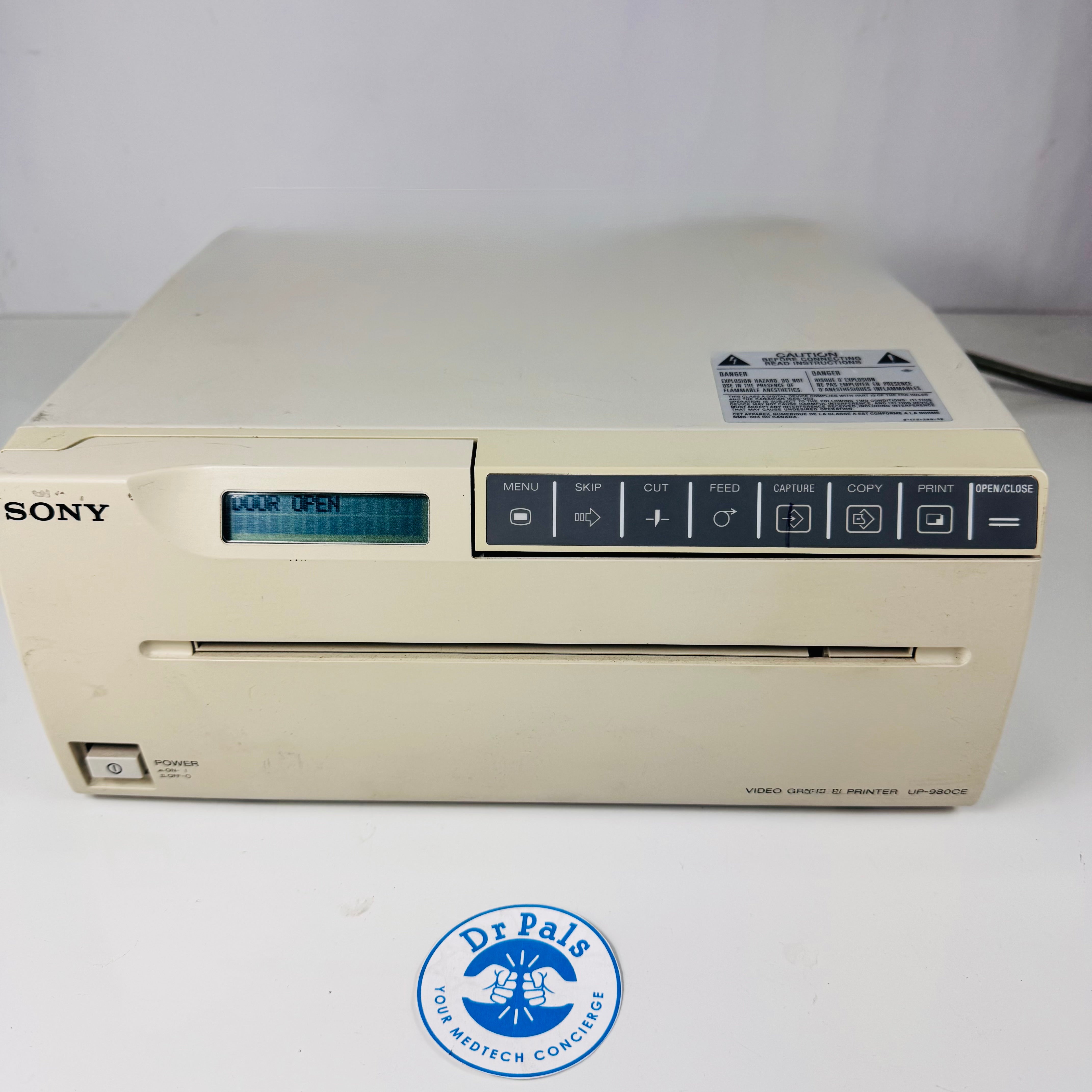 Sony UP-980CE | Analog Monochrome Video Graphic Thermal Printer