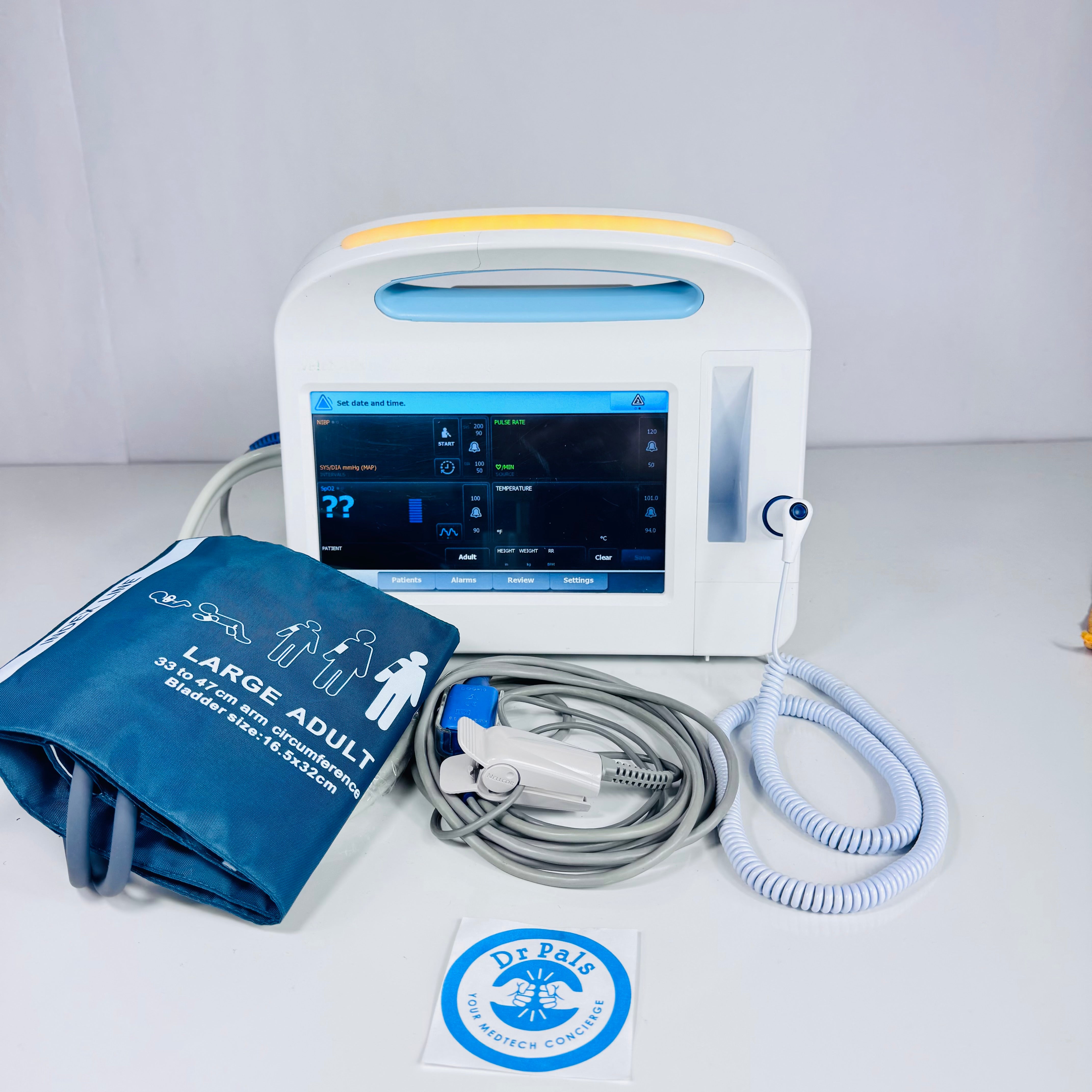 Welch Allyn 65MTXX | 6000 Masimo Series Vital Signs Monitor - Monitor and Sensors Only