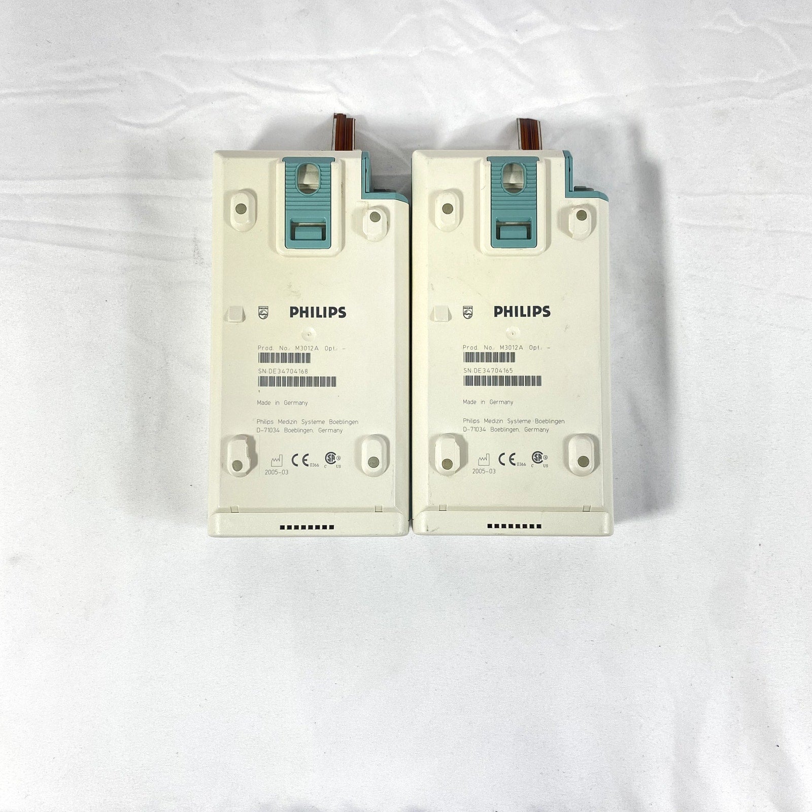 Philips Intellivue M3012A Multi Parameter Patient Monitor Module For Parts Qty 2
