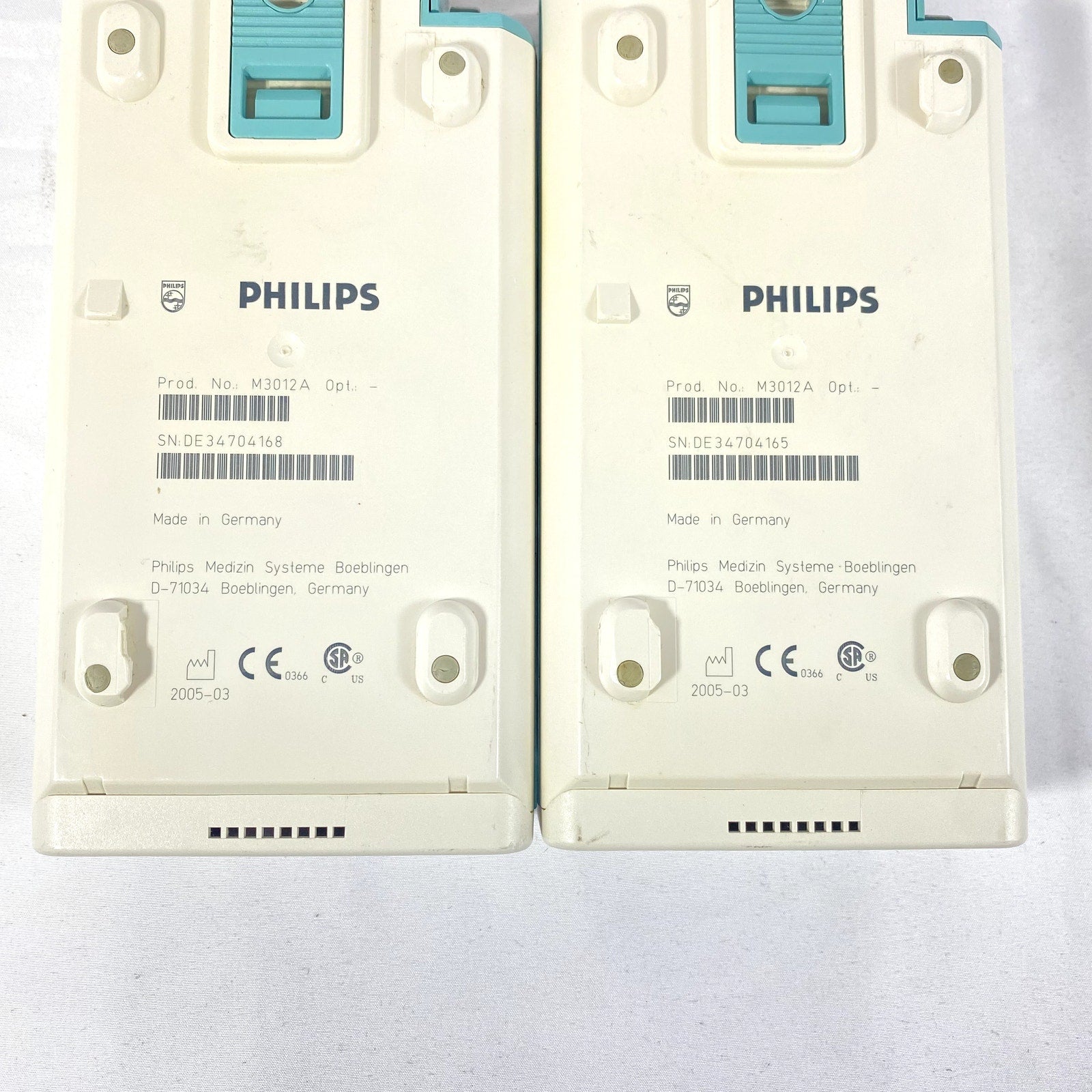 Philips Intellivue M3012A Multi Parameter Patient Monitor Module For Parts Qty 2