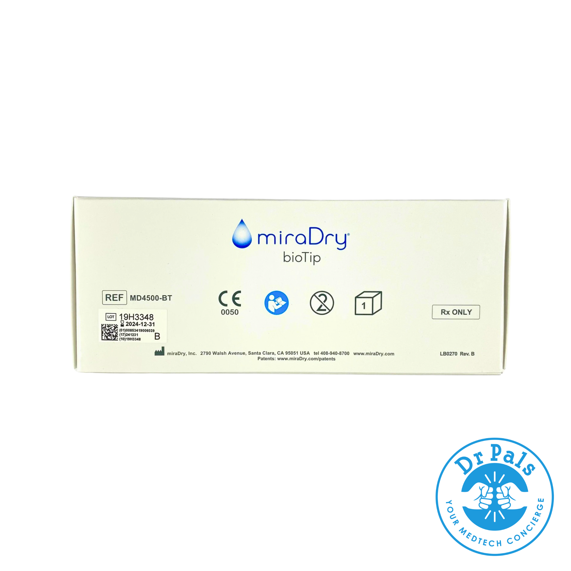 2019 MiraDry MD4000-MC Sweat Odor Reduction Treatment System with Handpiece