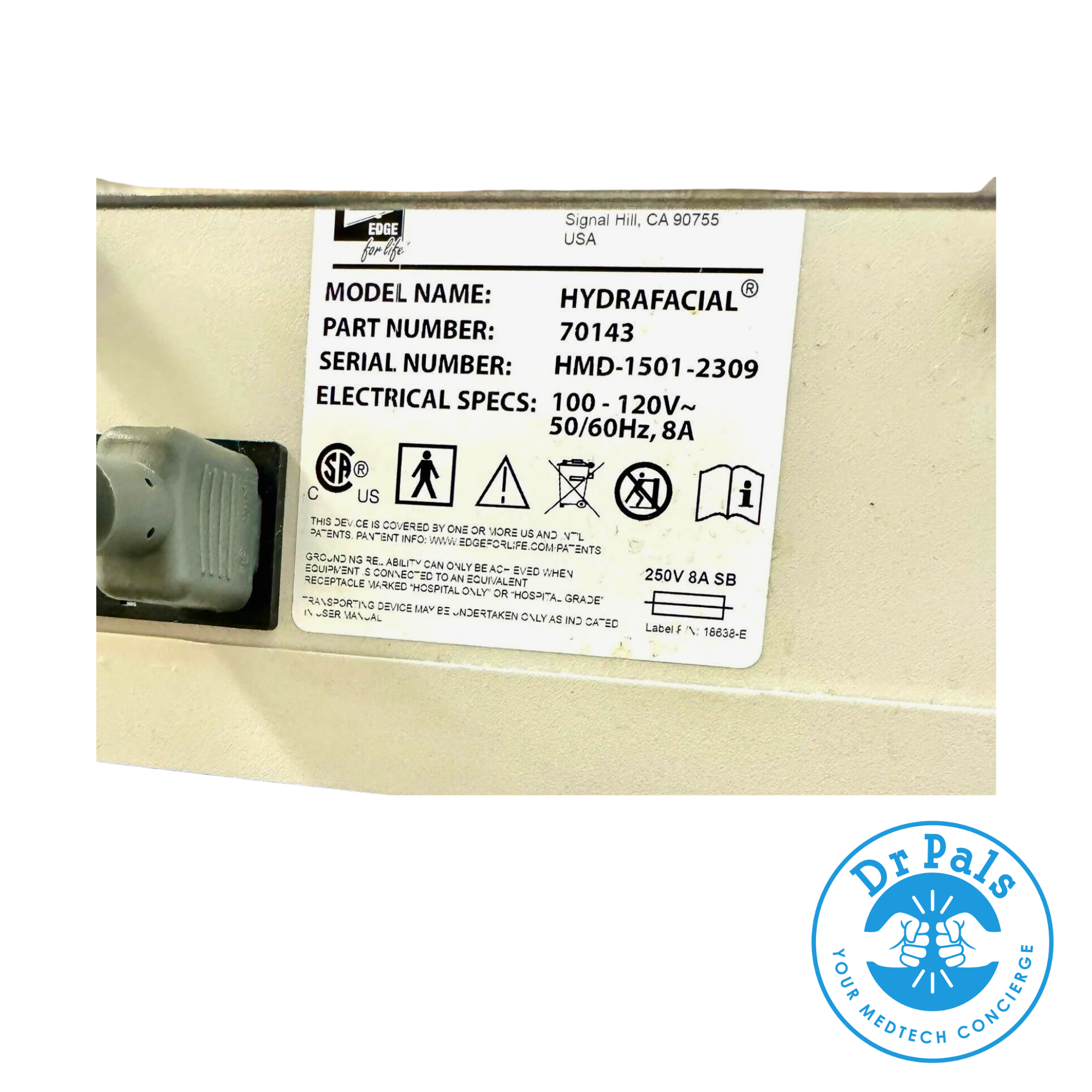 2015 Hydrafacial 70143 - Edge Systems - Patient Ready - Good Working Condition